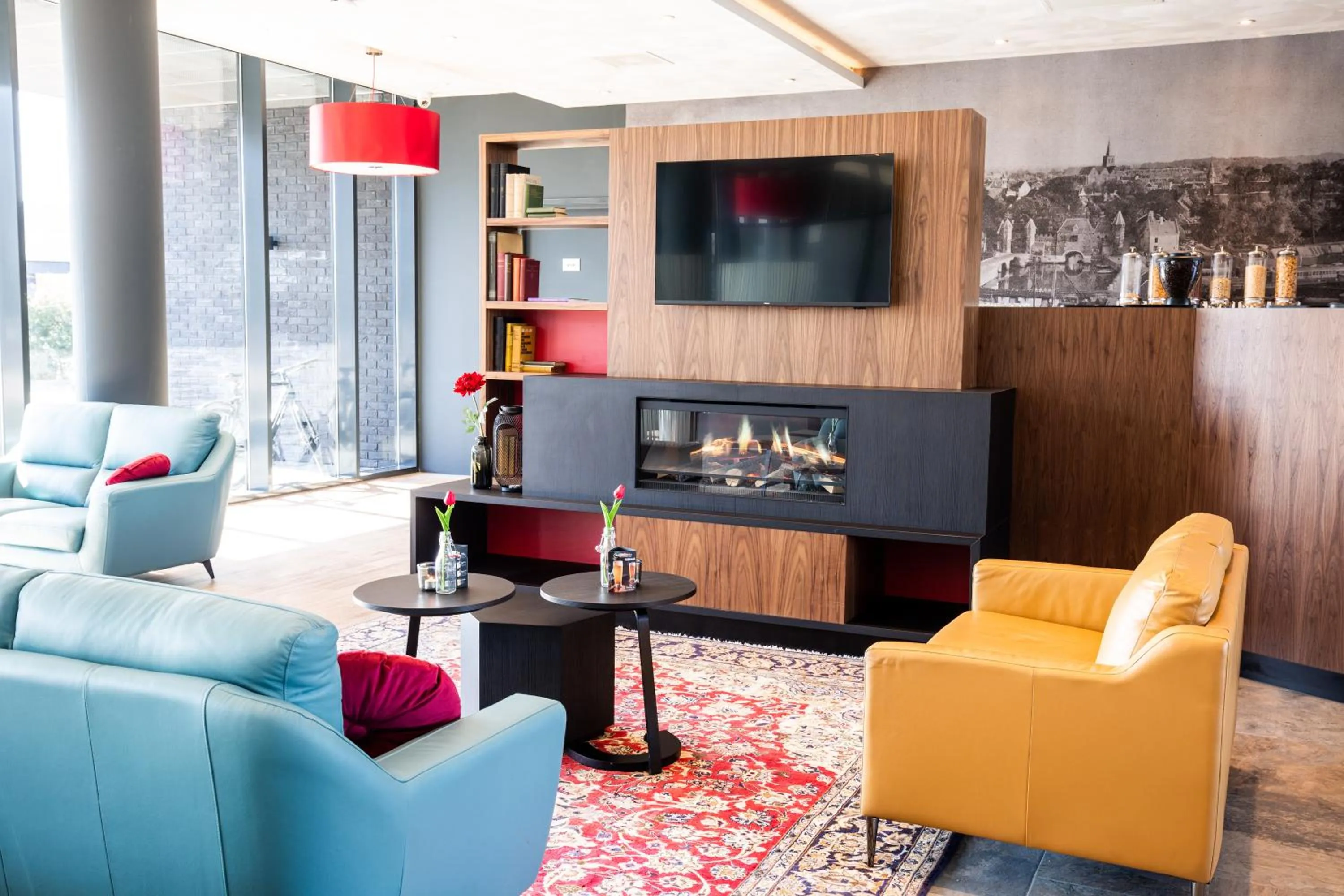 Lobby or reception in Bastion Hotel Amersfoort