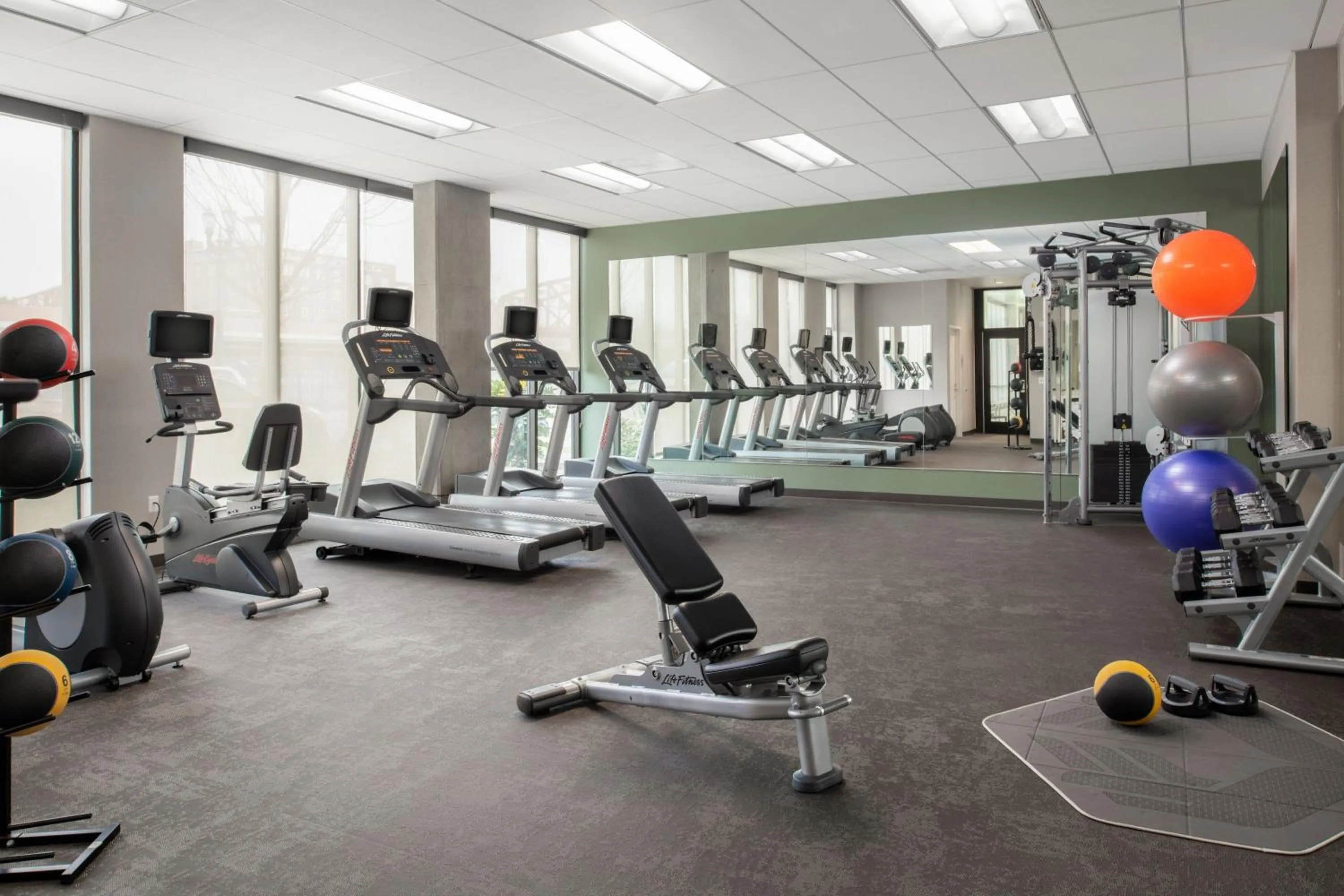 Fitness centre/facilities in Residence Inn by Marriott Portland Downtown/Pearl District