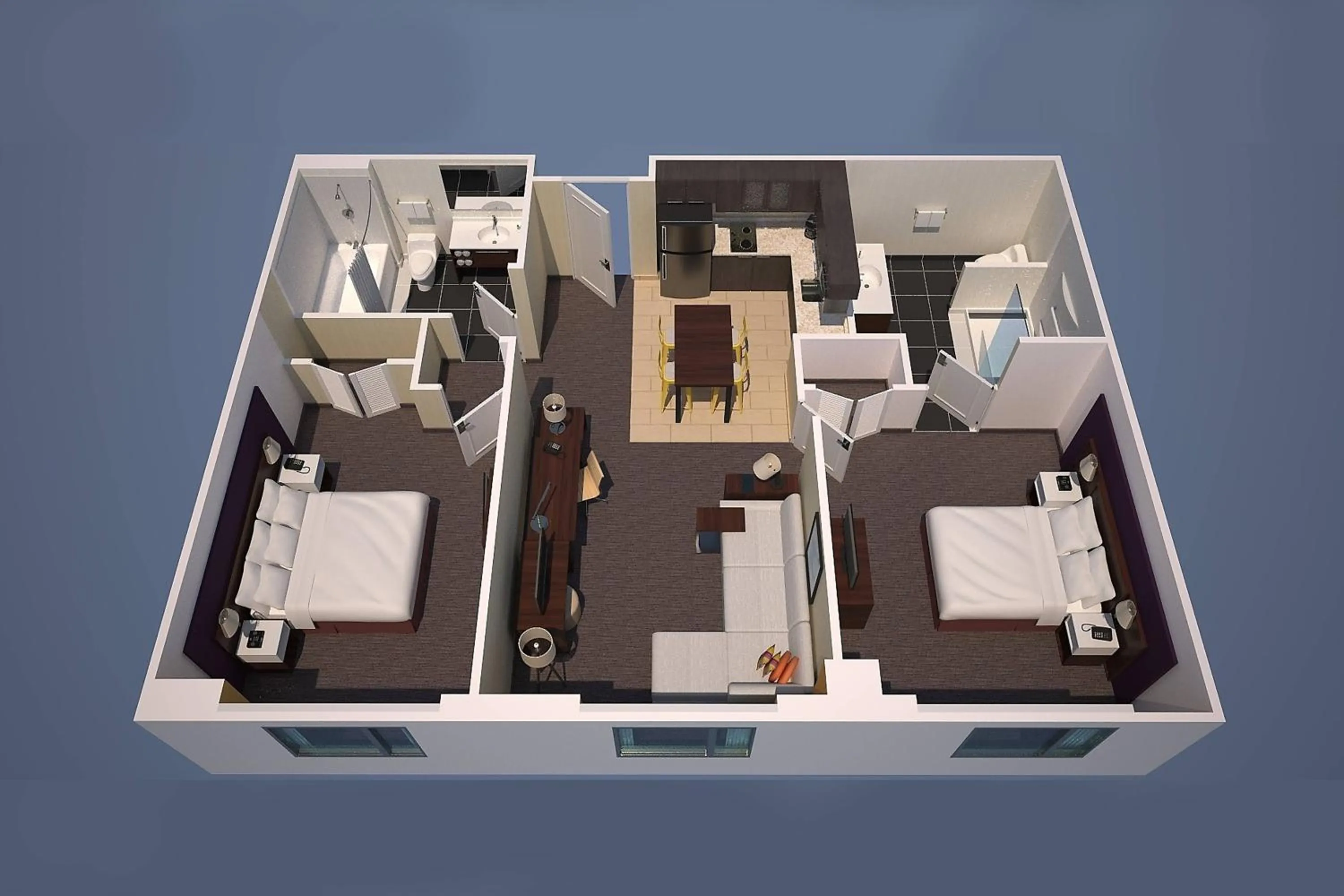 Bedroom in Residence Inn by Marriott Portland Downtown/Pearl District