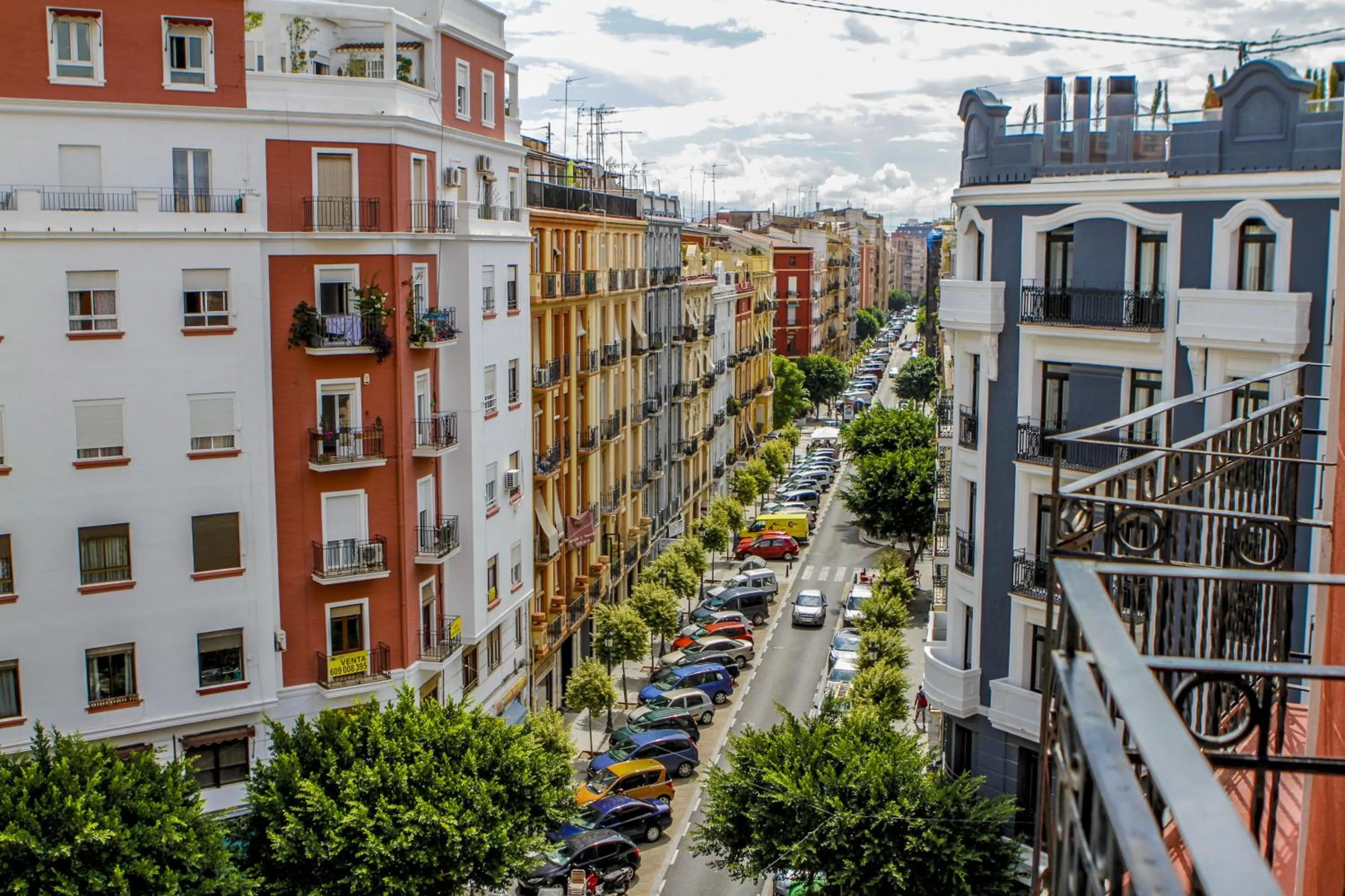 City view in Petit Palace Ruzafa