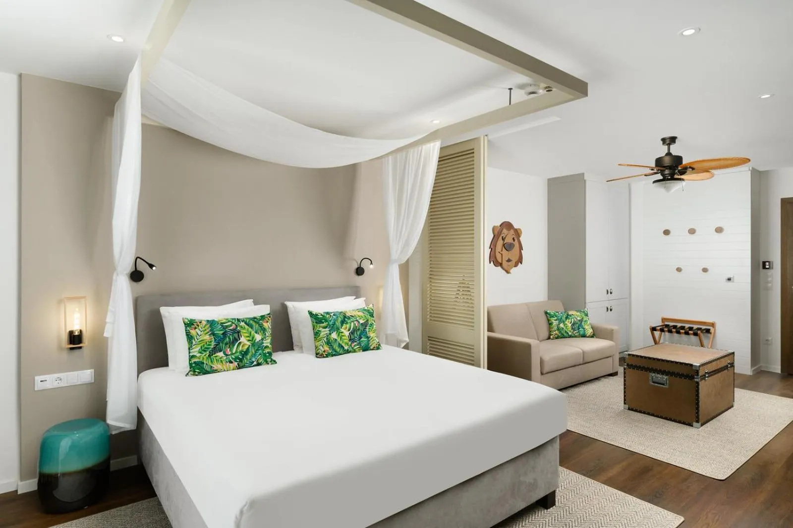 Bed in Mövenpick Balaland Resort Lake Balaton