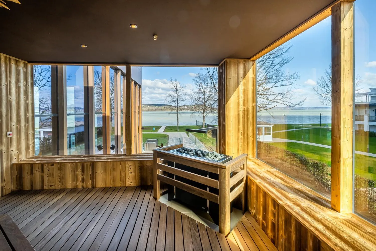 Sauna in Mövenpick Balaland Resort Lake Balaton