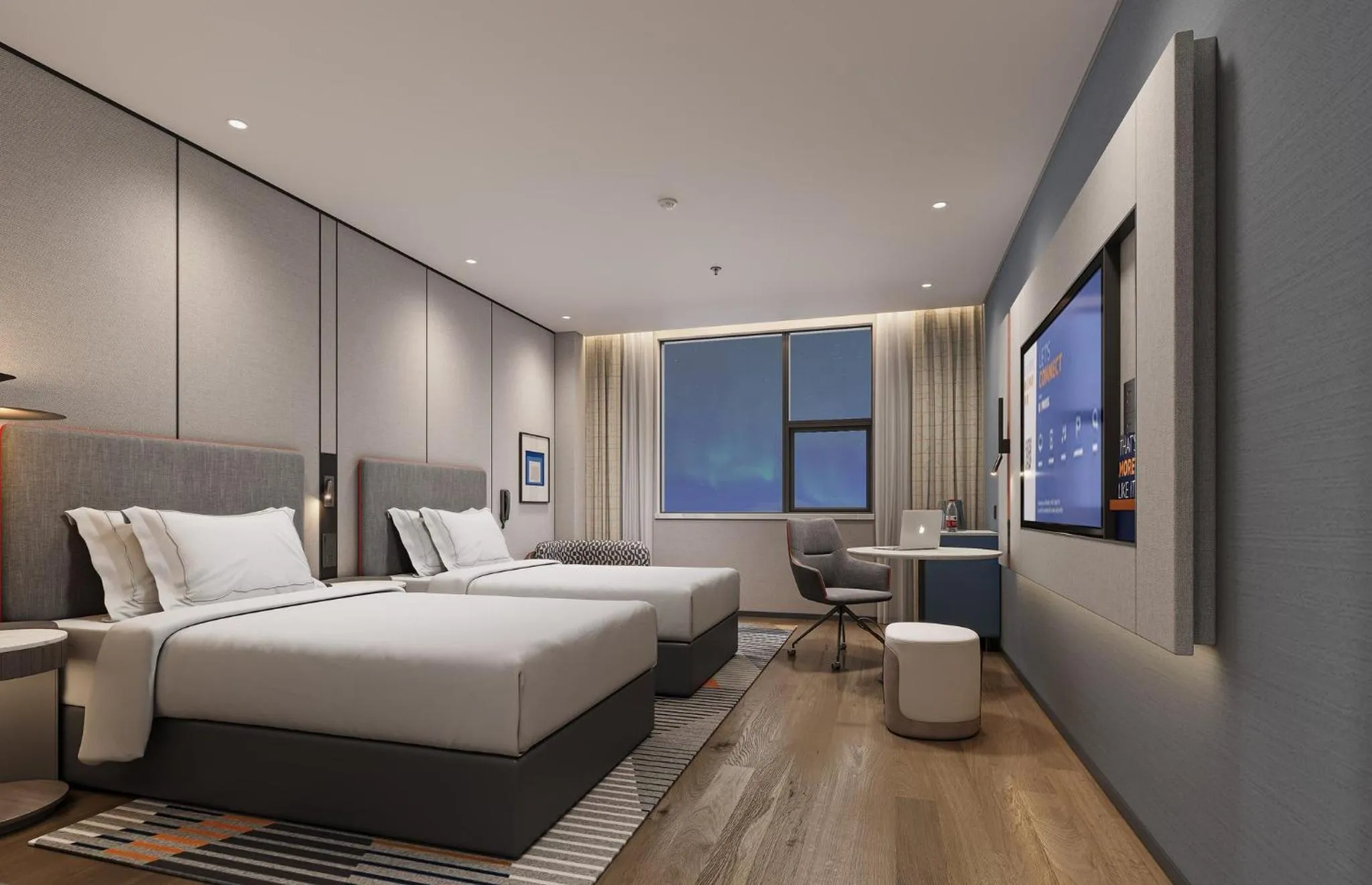 Photo of the whole room, Bed in Holiday Inn Express Zhengzhou Nongye Road by IHG