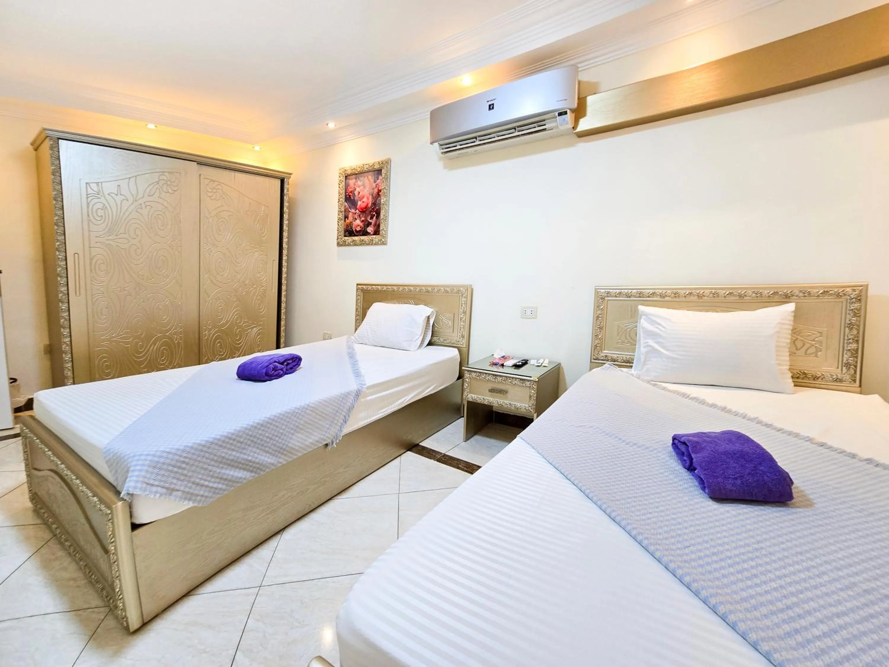 Bedroom, Bed in Afnan Cairo Airport