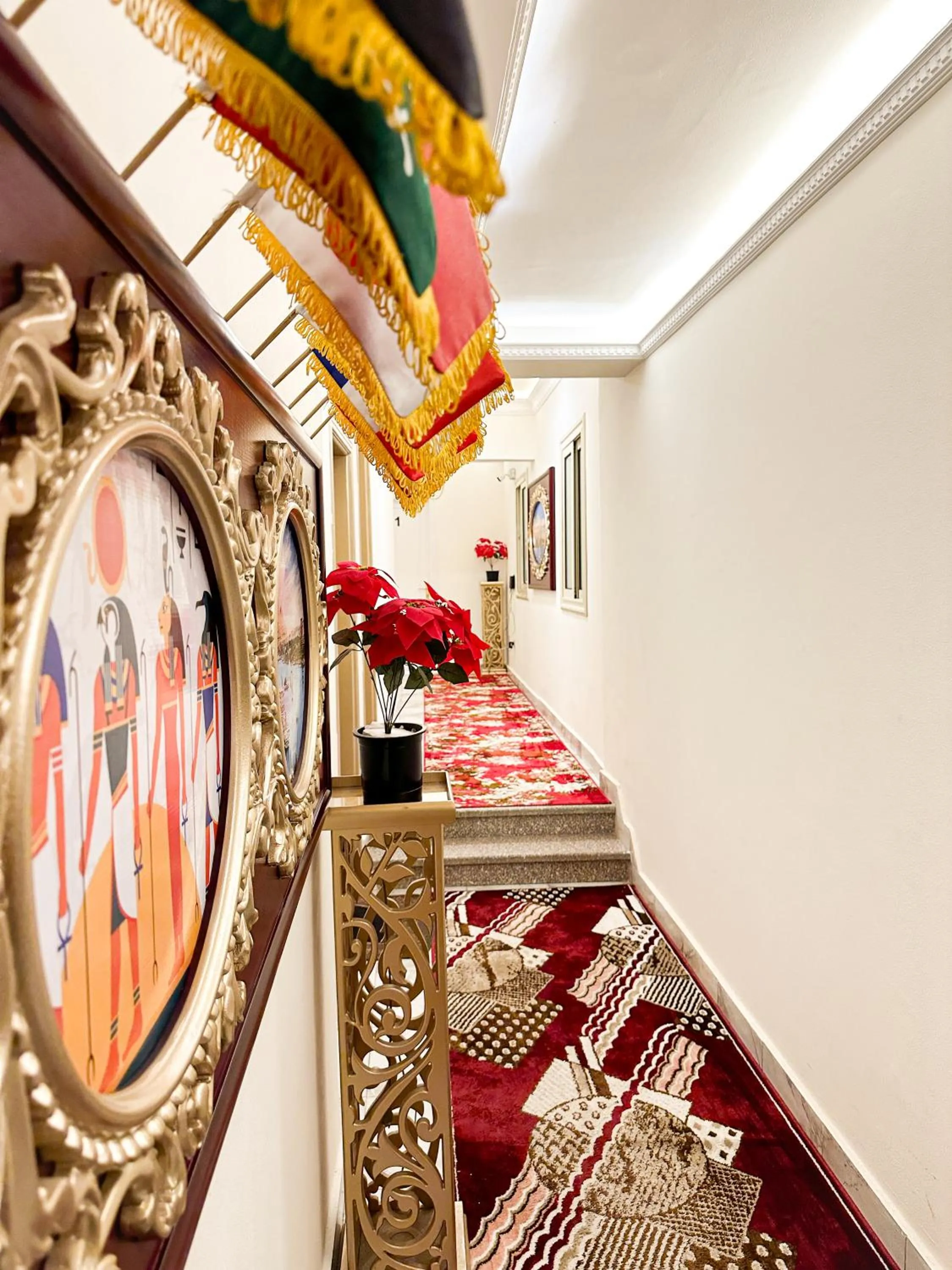 Decorative detail in Afnan Cairo Airport