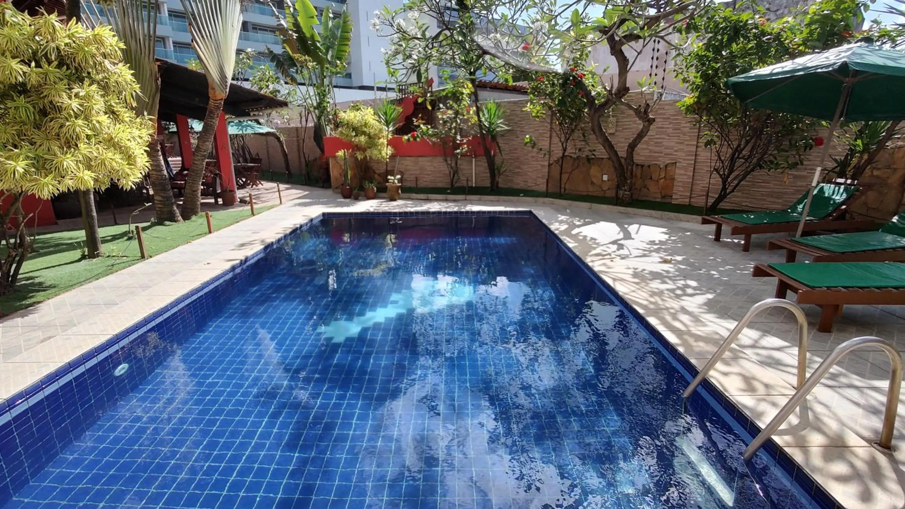 Garden in Hotel Pousada Bossa Nova