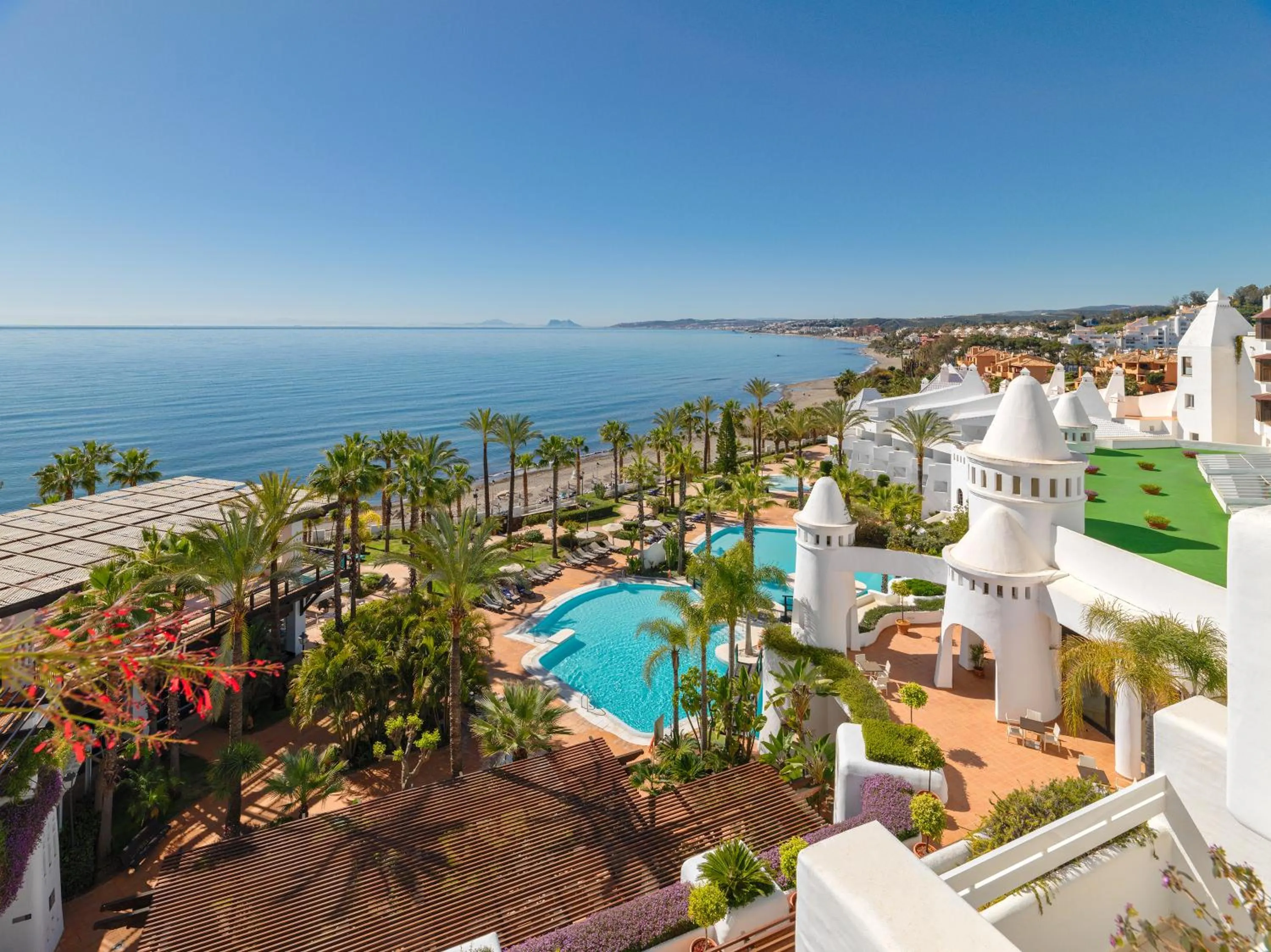 Pool view in H10 Estepona Palace