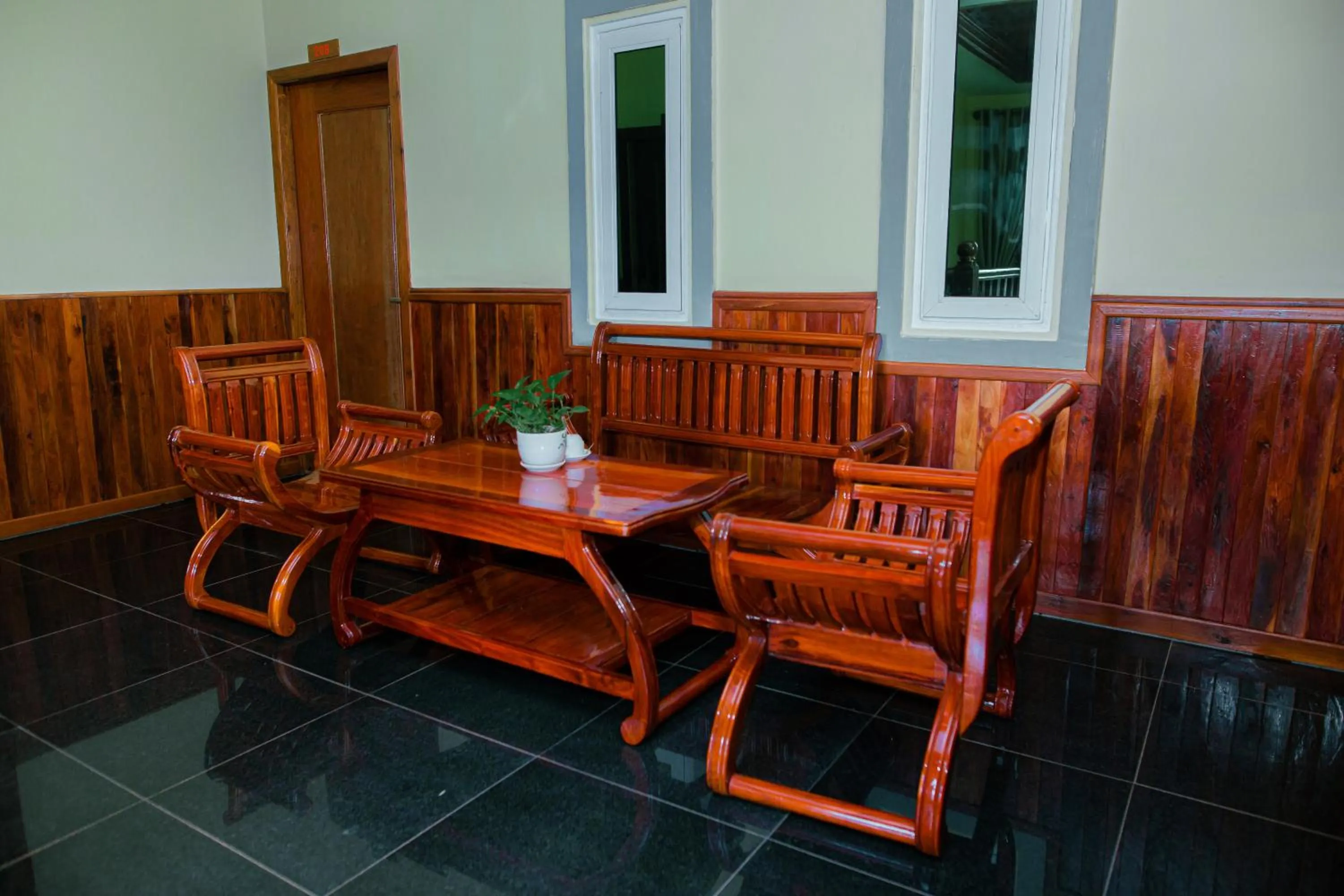 Seating area in Mohasal Angkor Boutique
