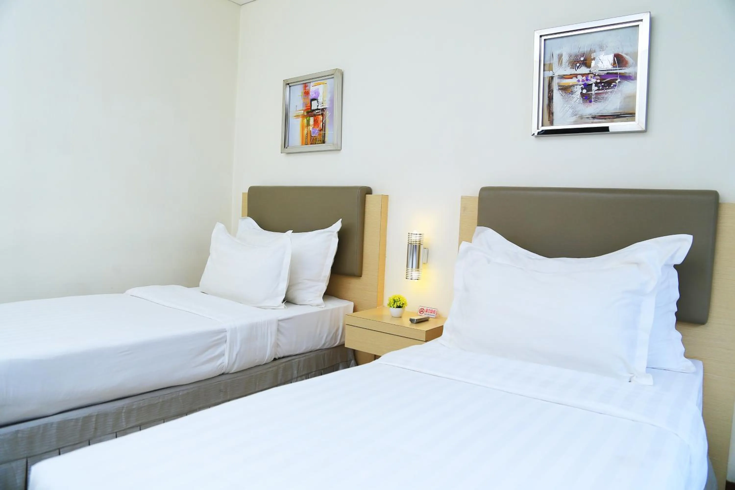 Bed in d'primahotel Medan