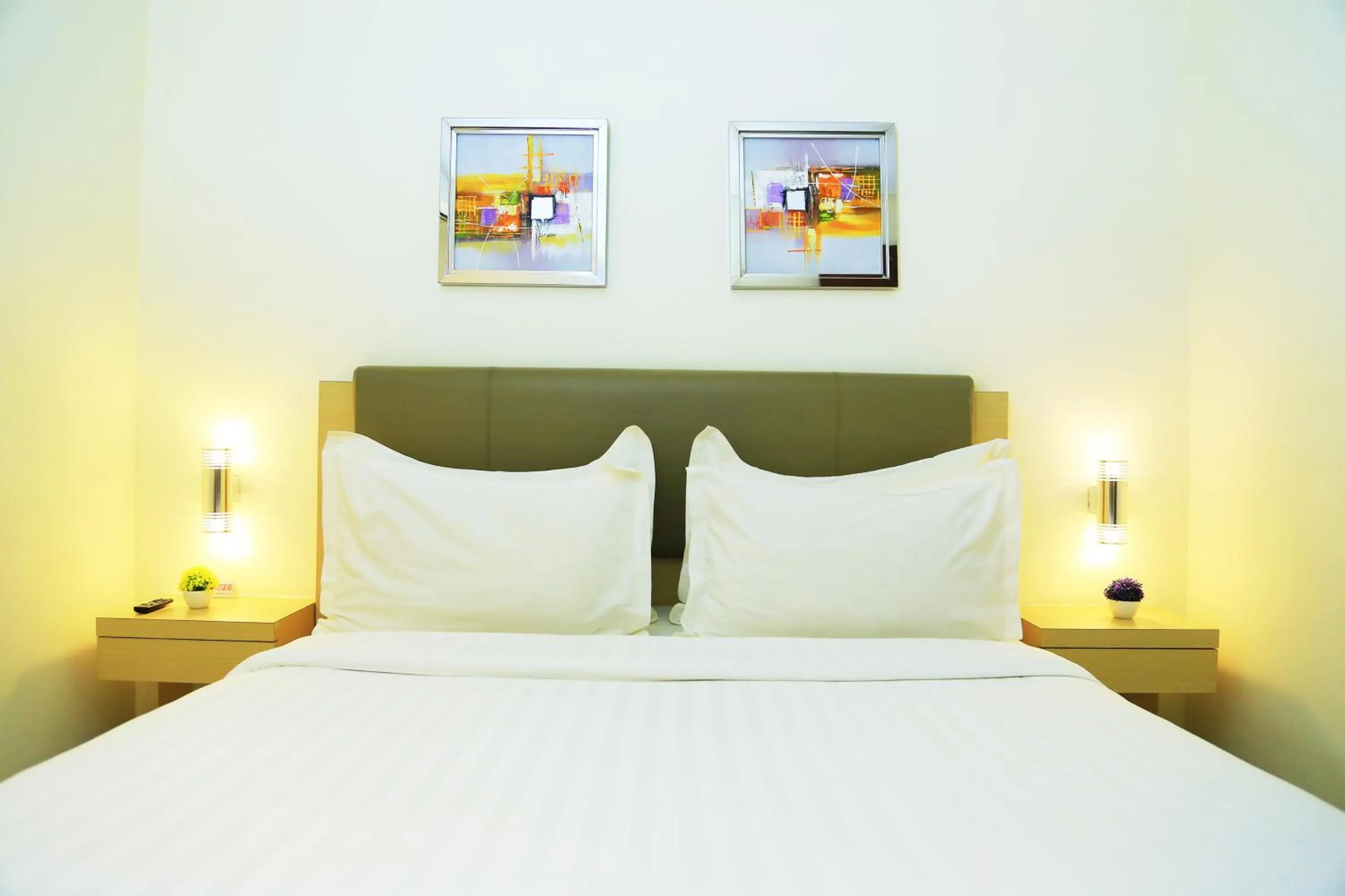 Bed in d'primahotel Medan