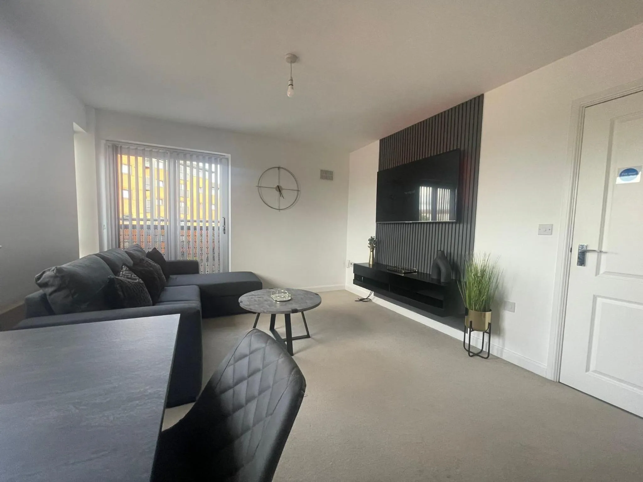 Living room in Grand Station Suite