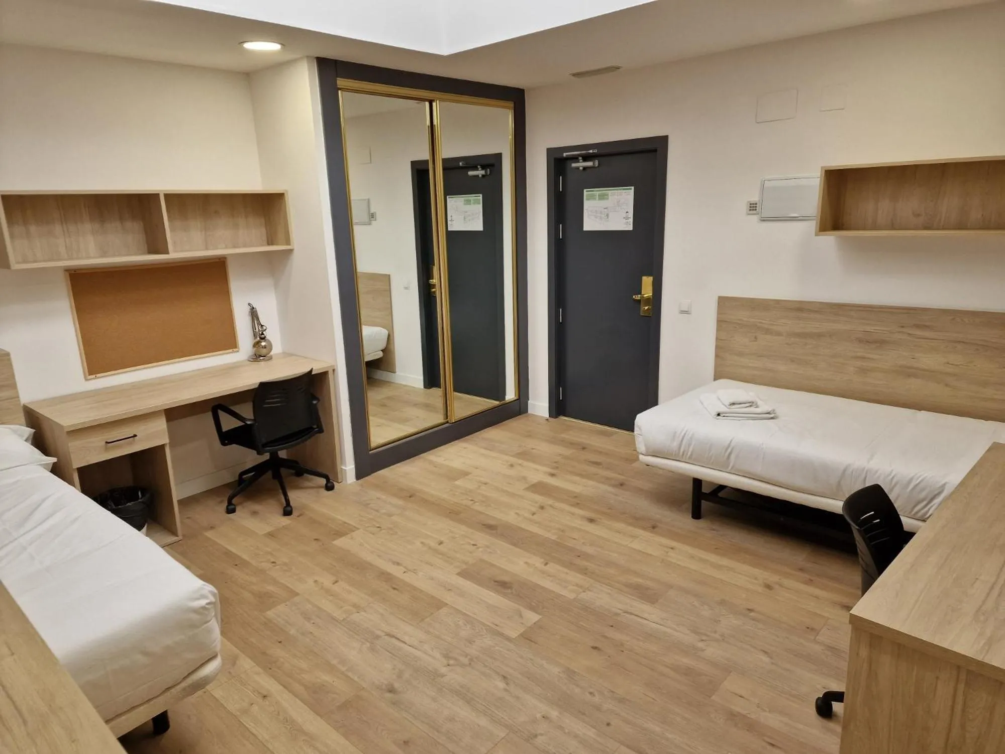 Bed in Micampus Leganés Student Residence