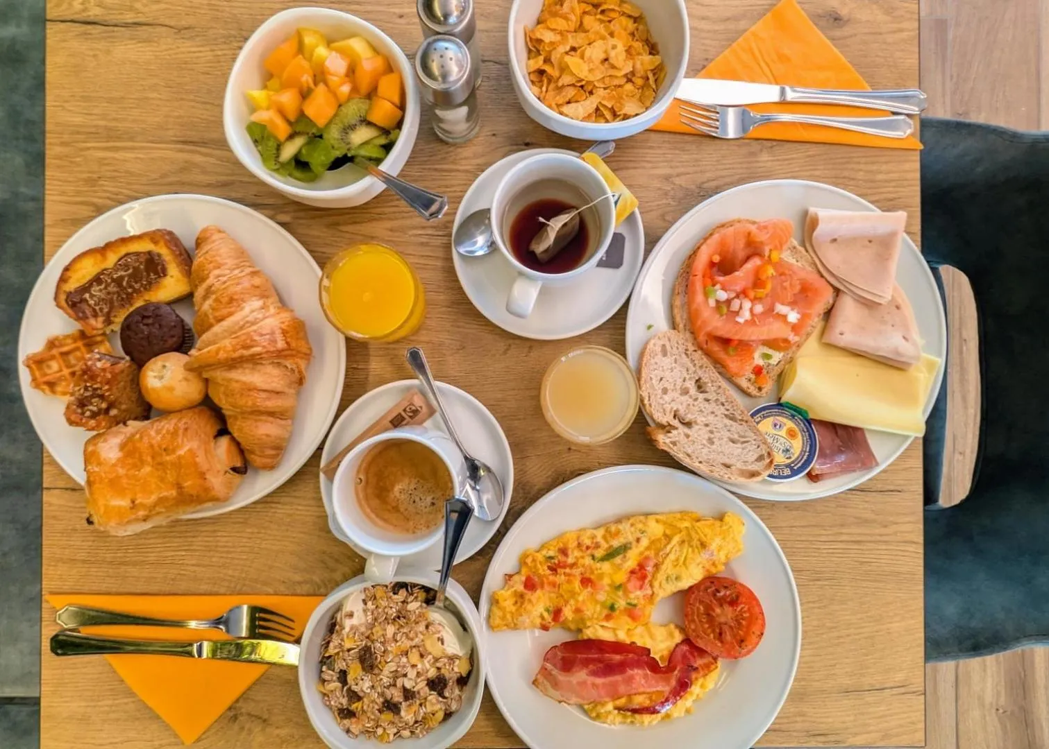 Food close-up in Orange Hotel La Louvière