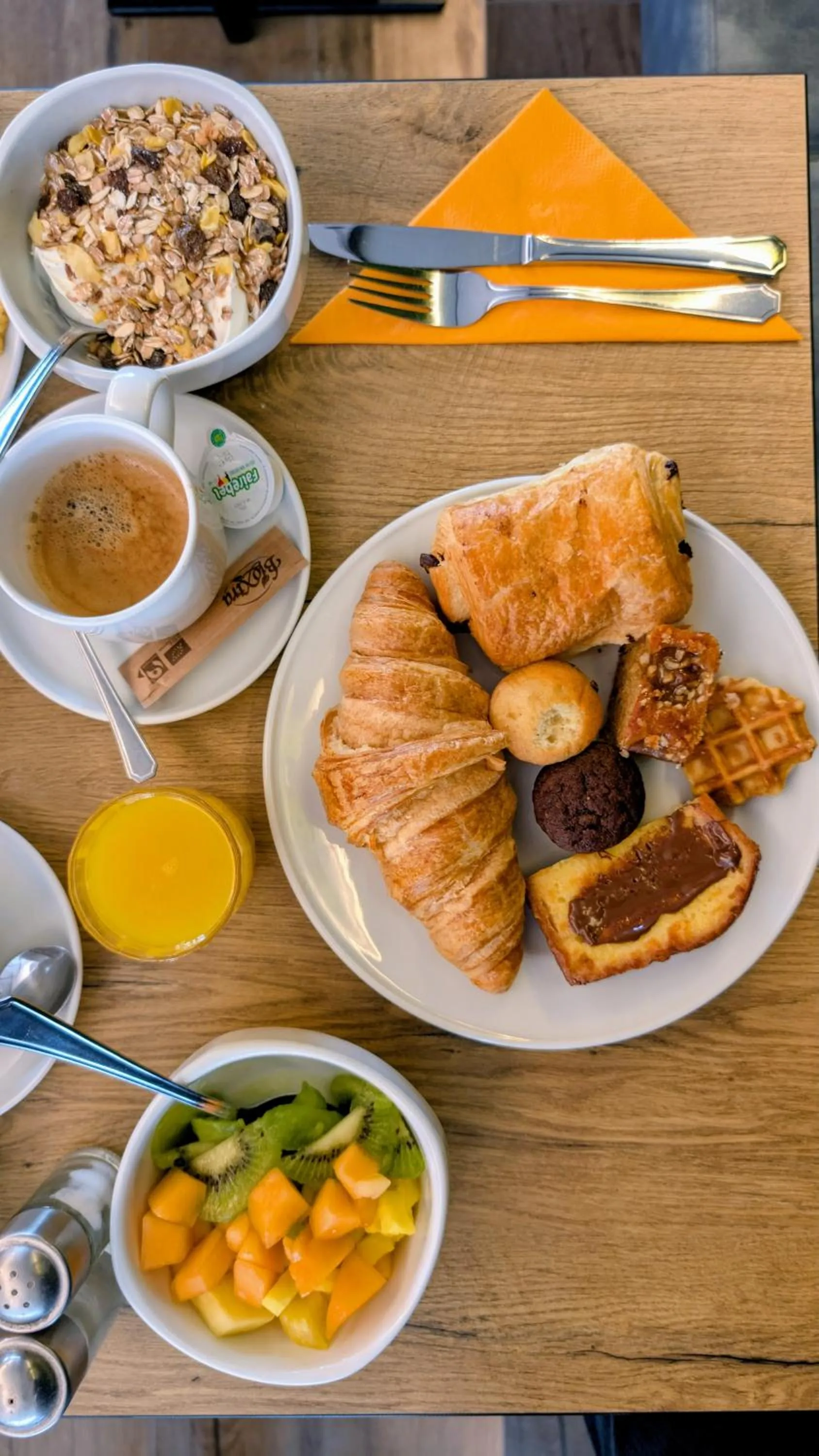 Food close-up in Orange Hotel La Louvière