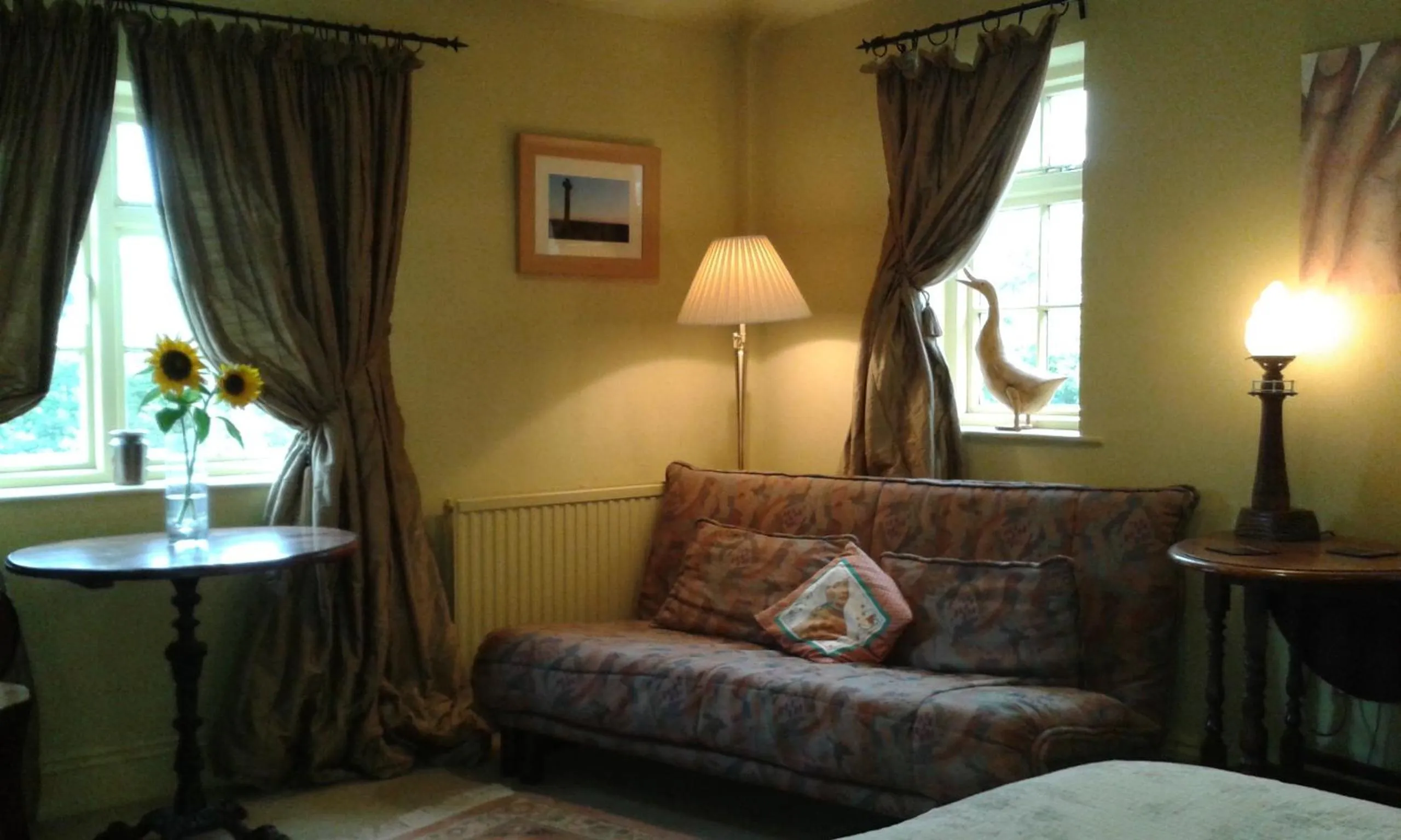 Bedroom in Thorpe Green House Vegetarian Bed & Breakfast