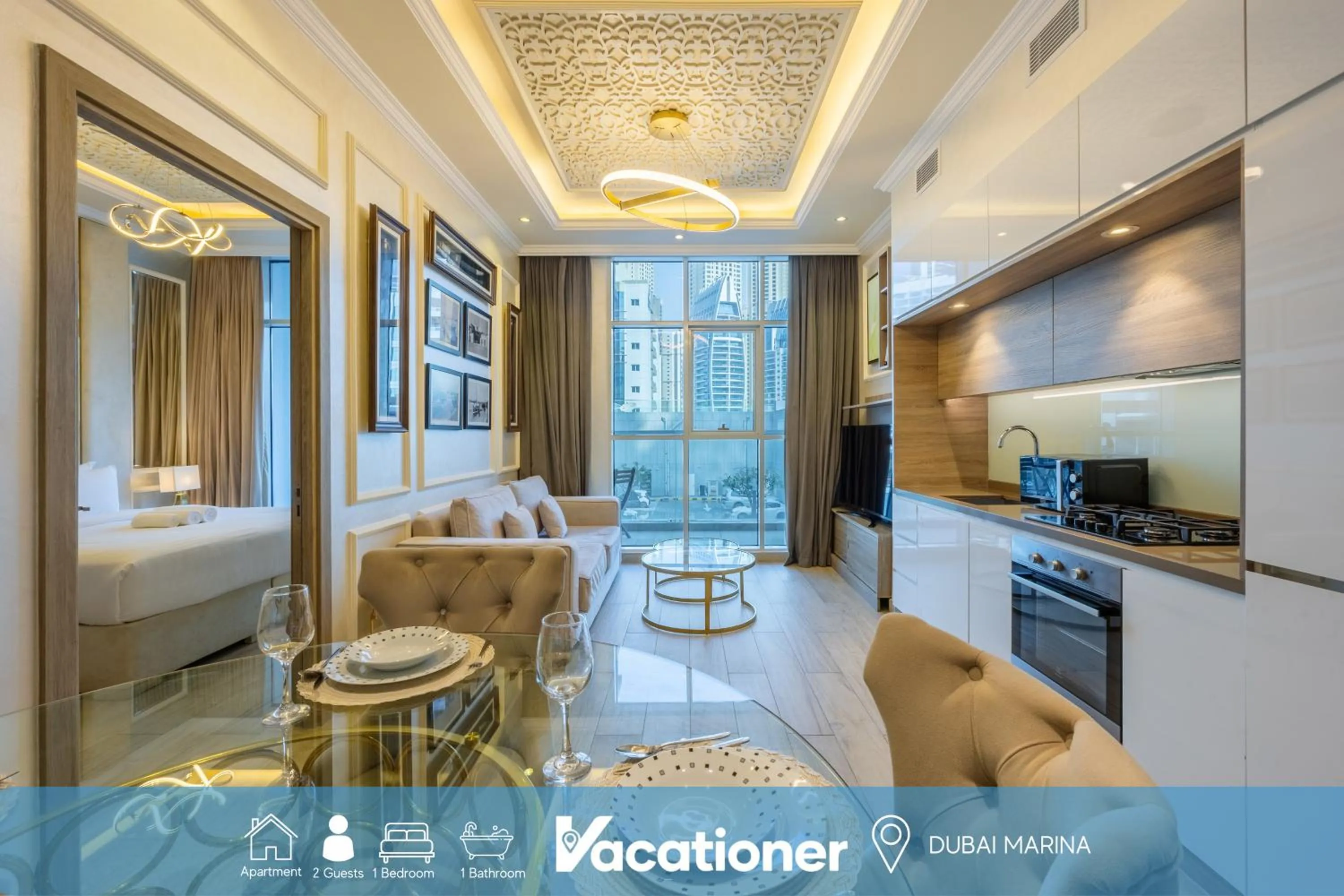 Dining area in Studio One - Beautiful One Bedroom