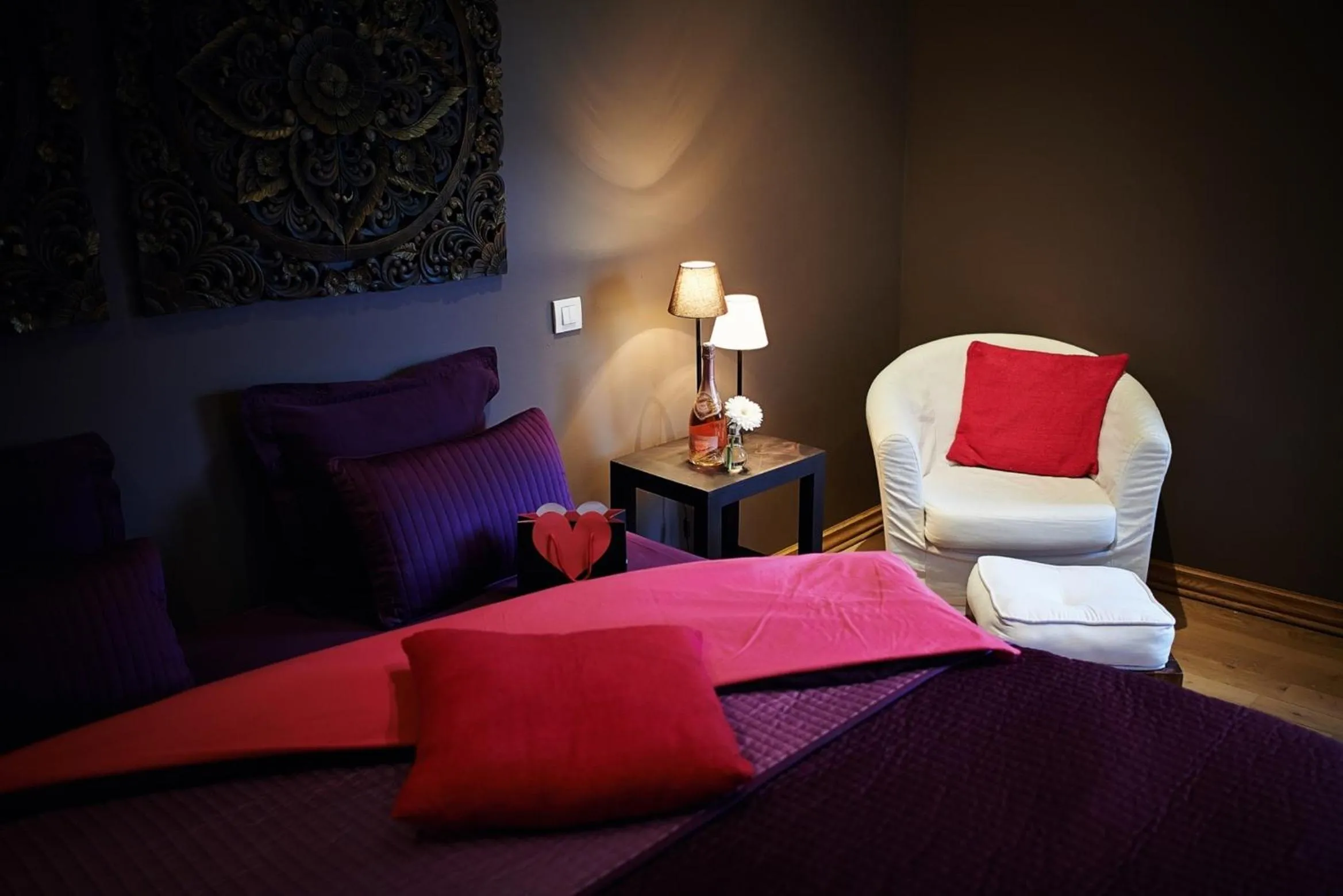 Photo of the whole room, Bed in B&B Au Clair Obscur