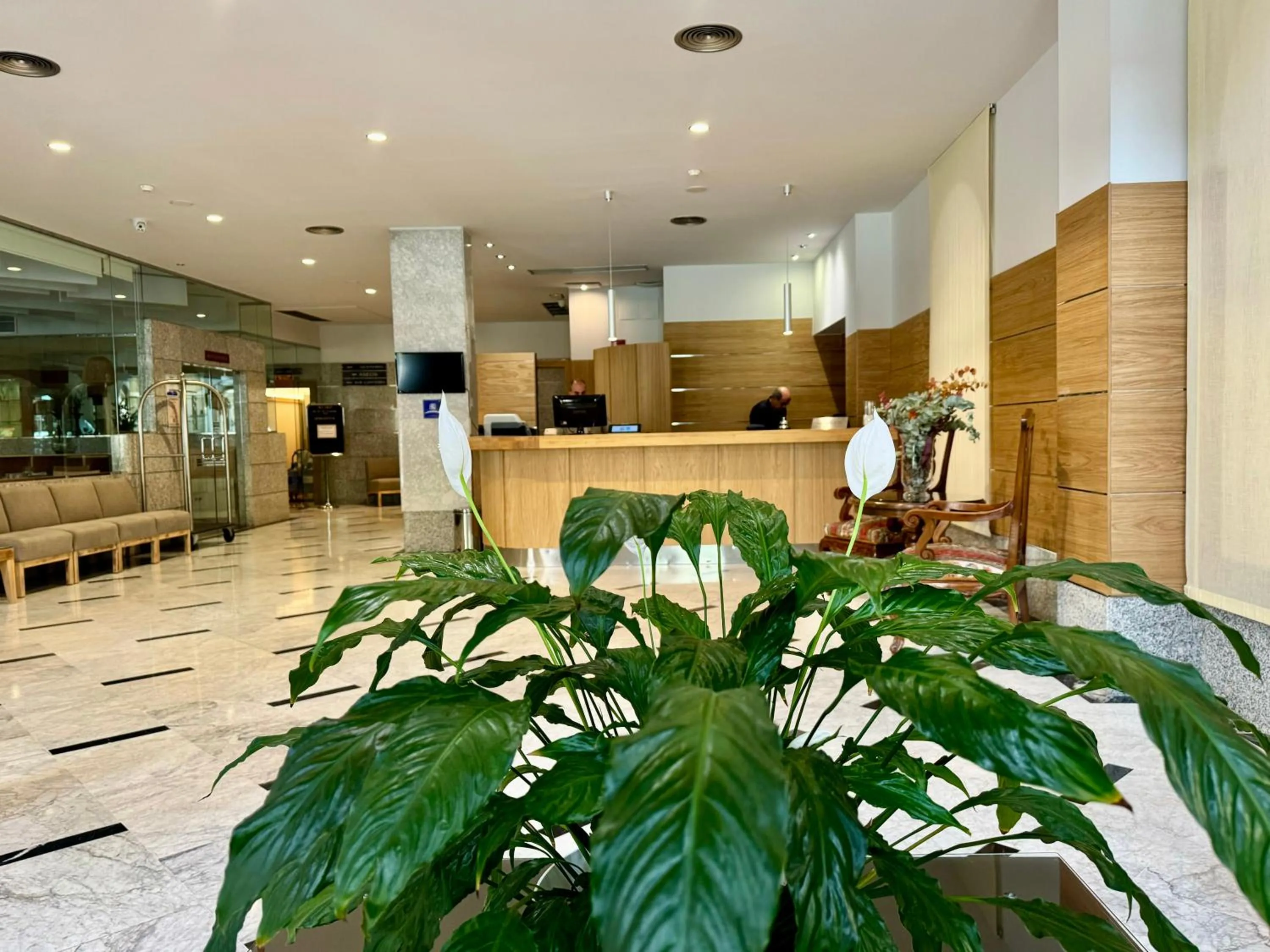 Lobby or reception in Hotel San Juan de los Reyes