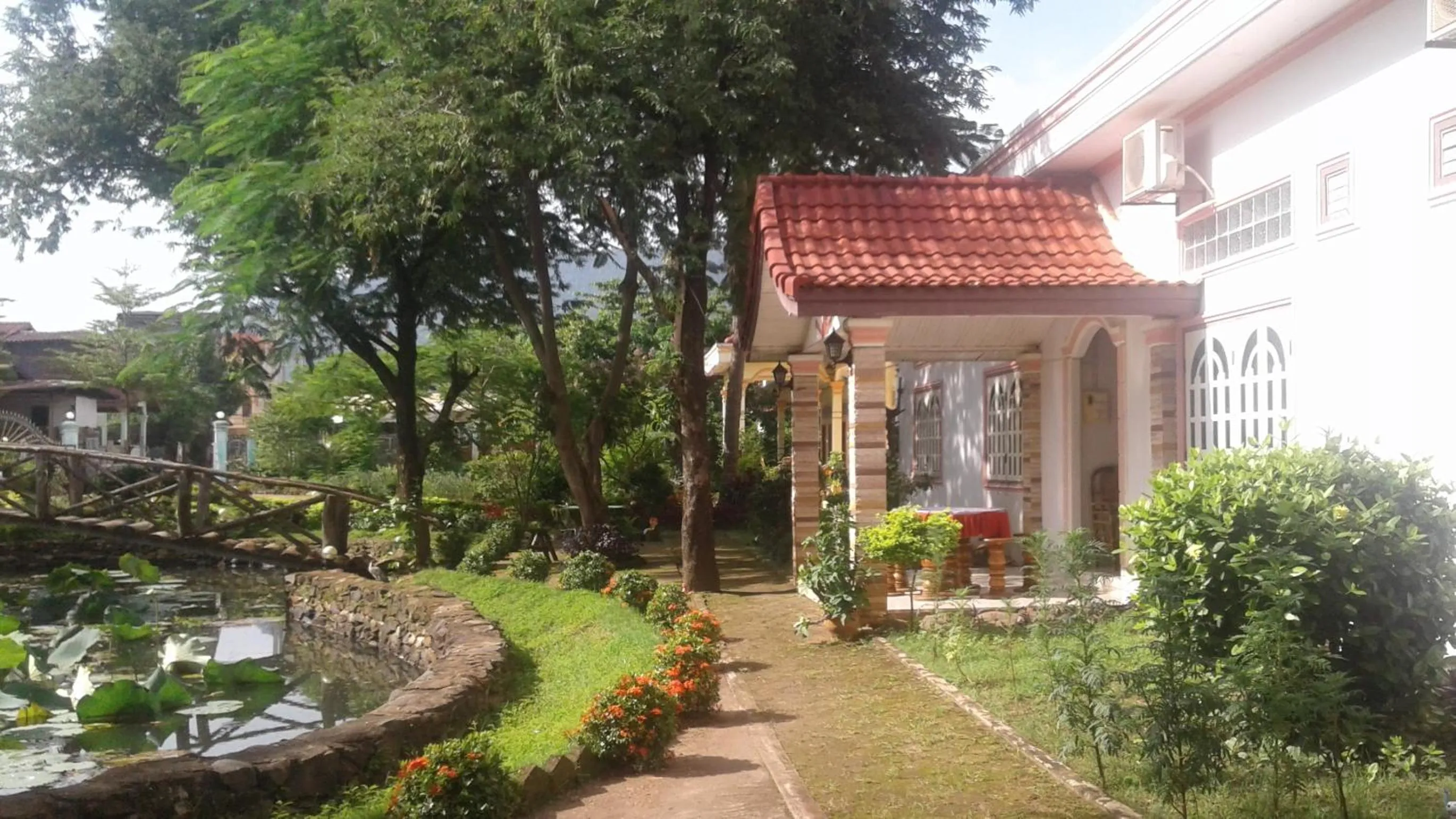 Garden view in Xuanmai Garden Resort