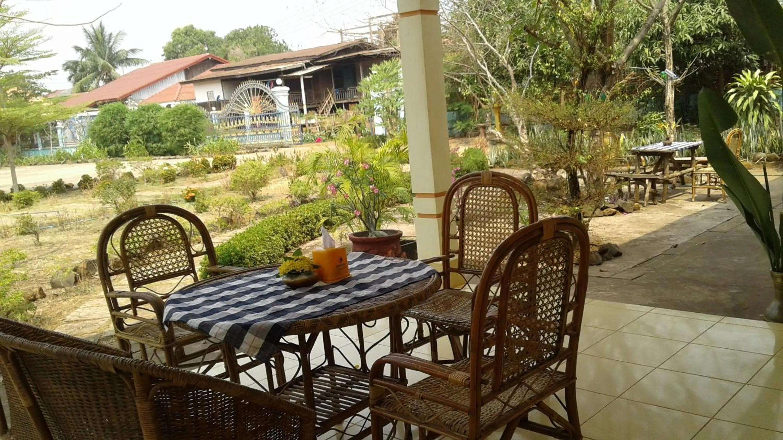 Garden view in Xuanmai Garden Resort