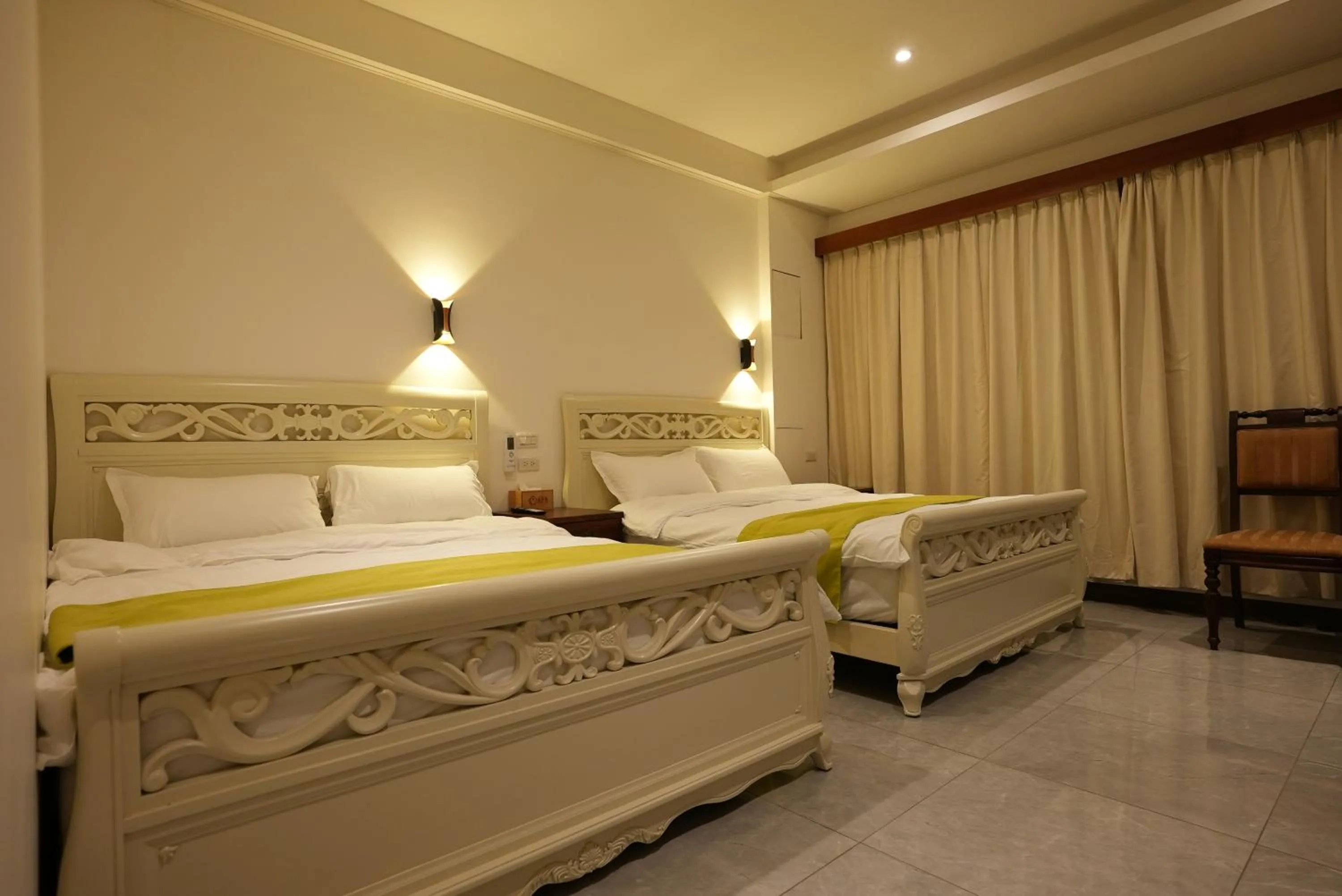 Bed in Lemuju B&B Hotel