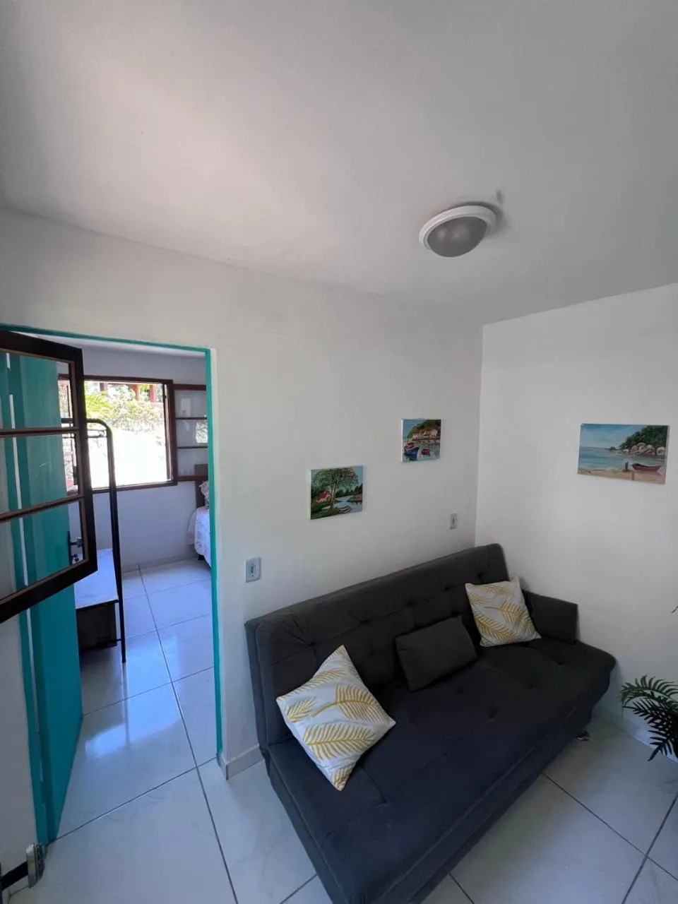 Living room in Casinha verde