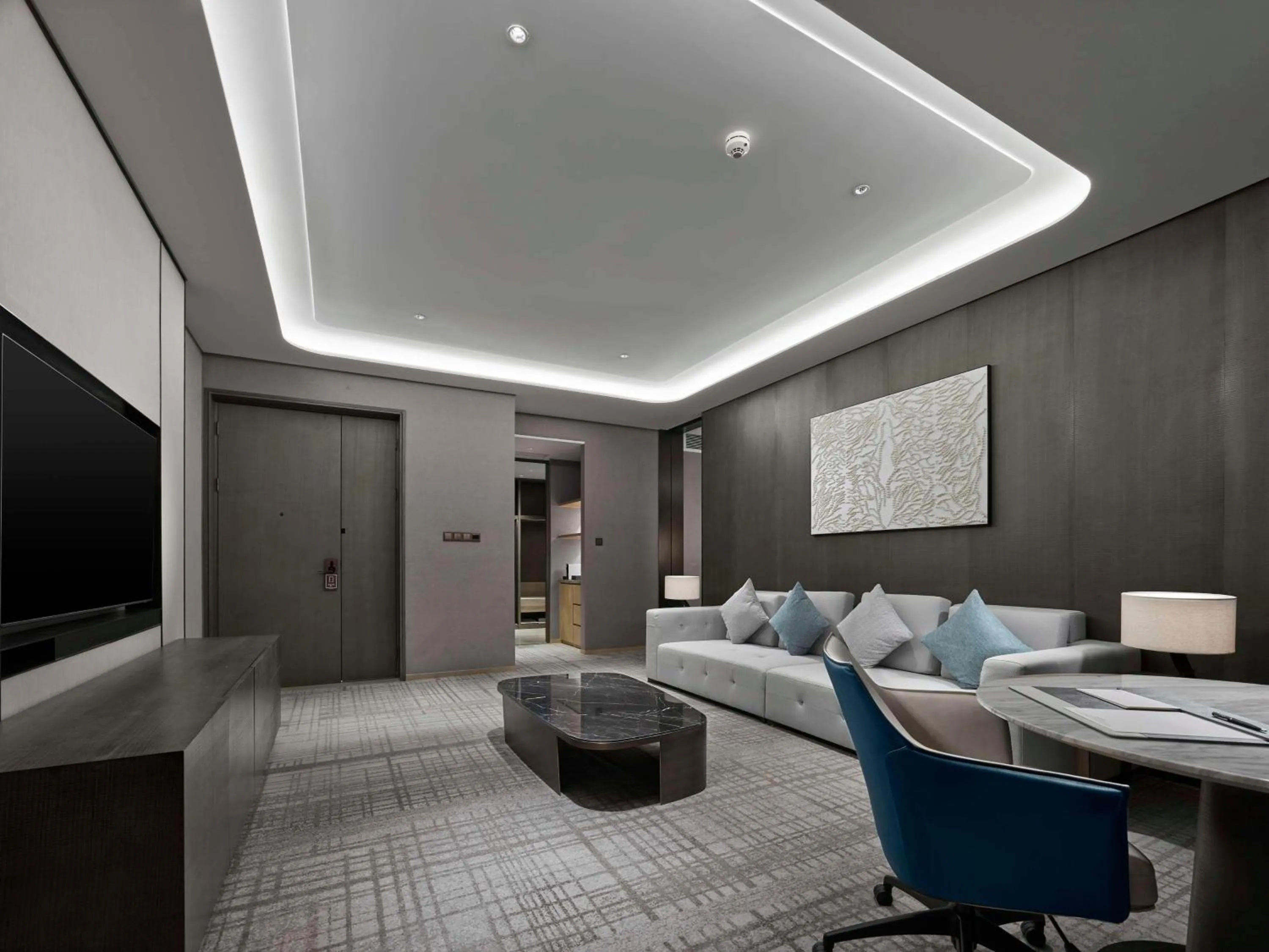 Living room in Hilton Zhuji