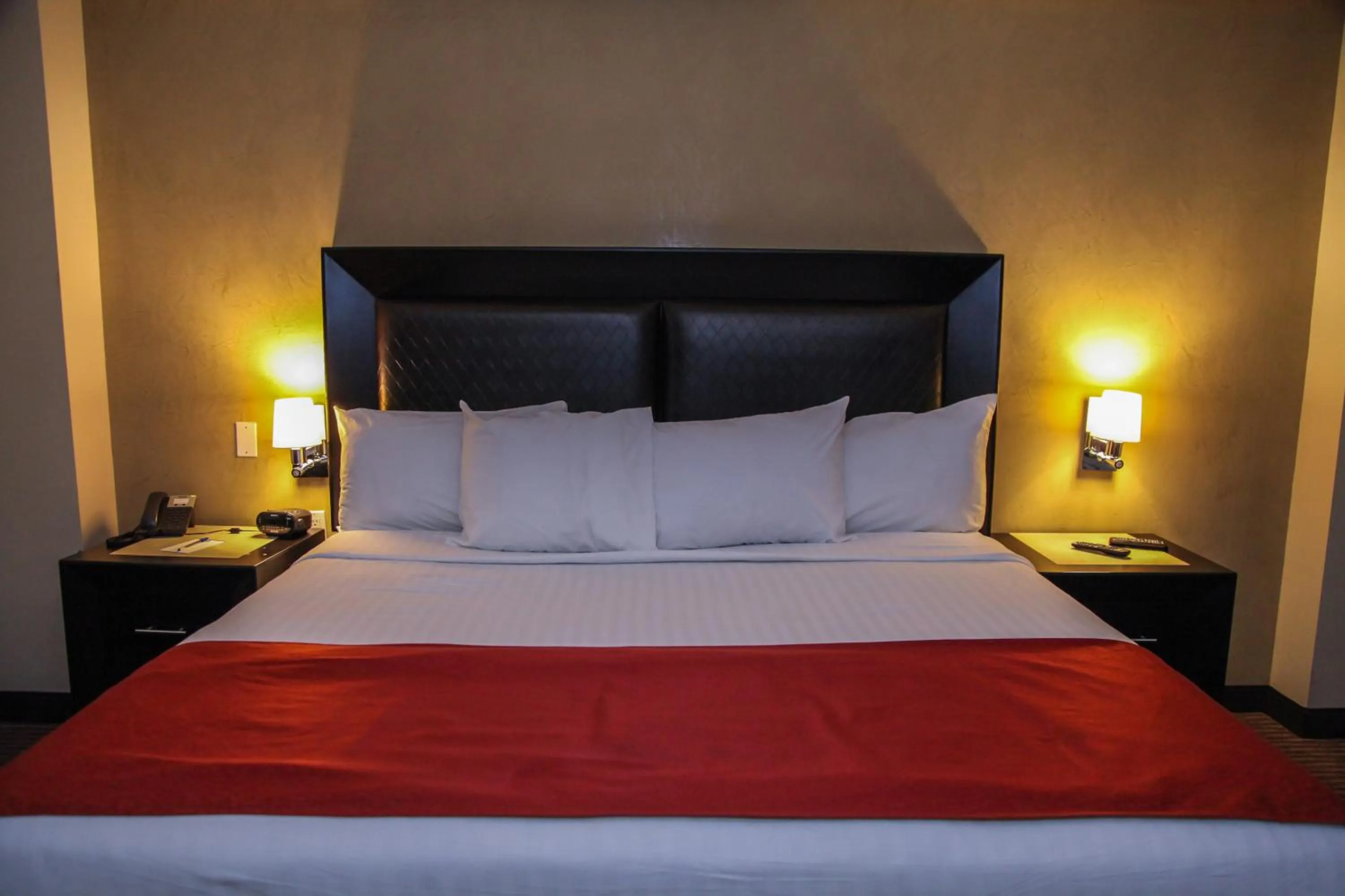 Bed in Hotel La Mina Parral