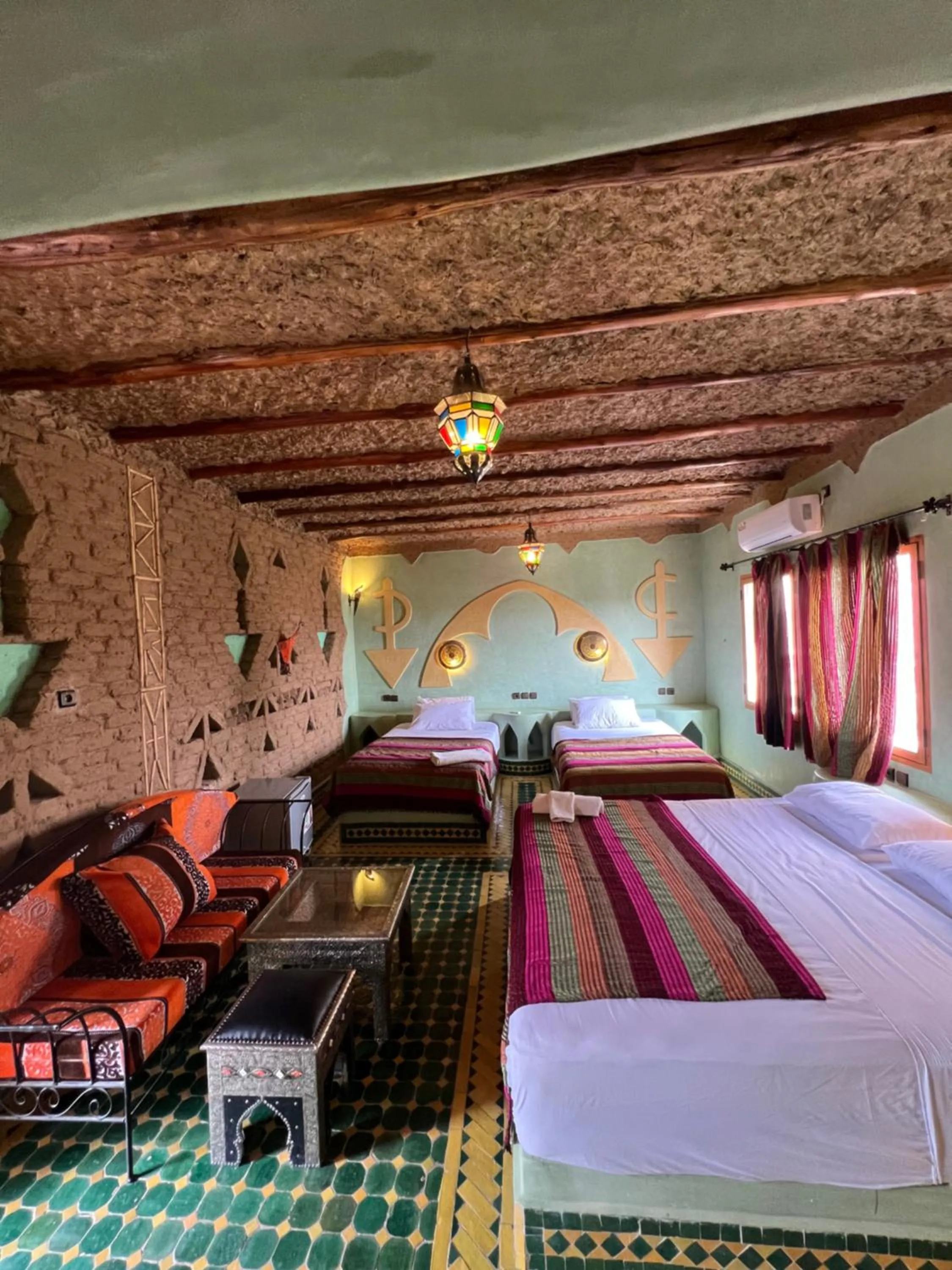Bed in Hotel ksar merzouga