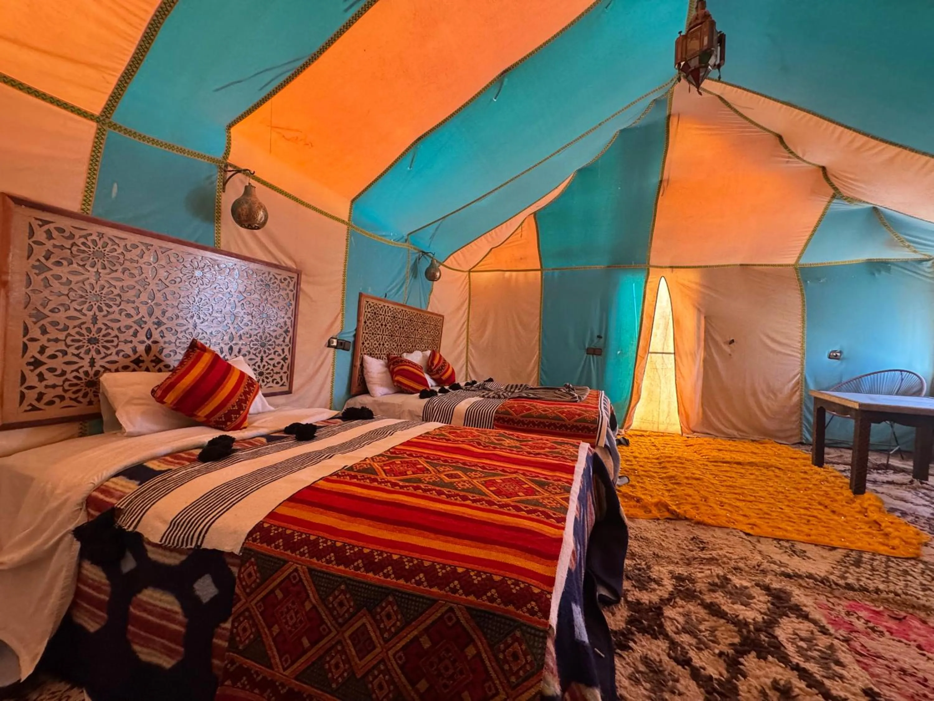 Bed in Hotel ksar merzouga