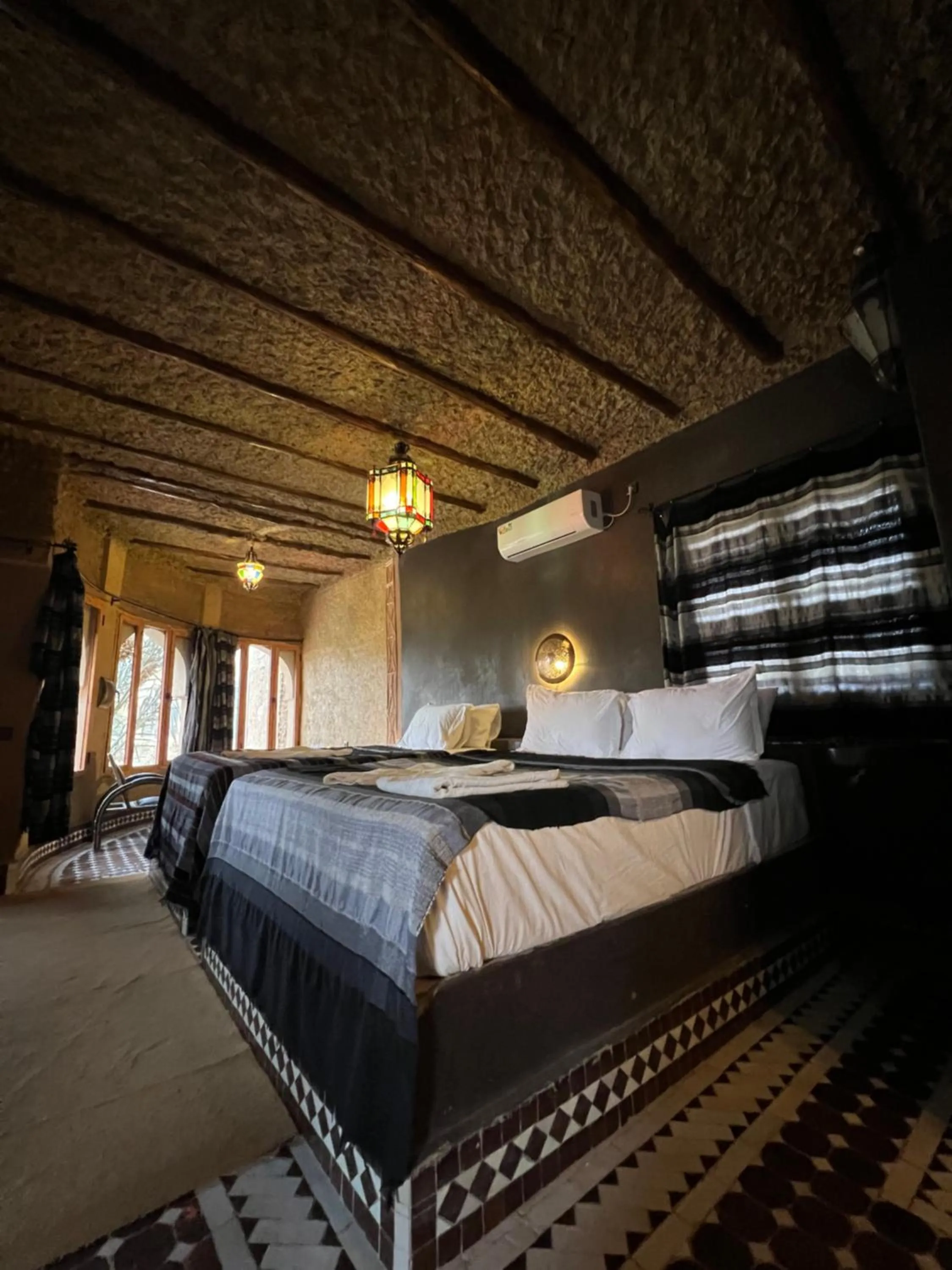 Bed in Hotel ksar merzouga