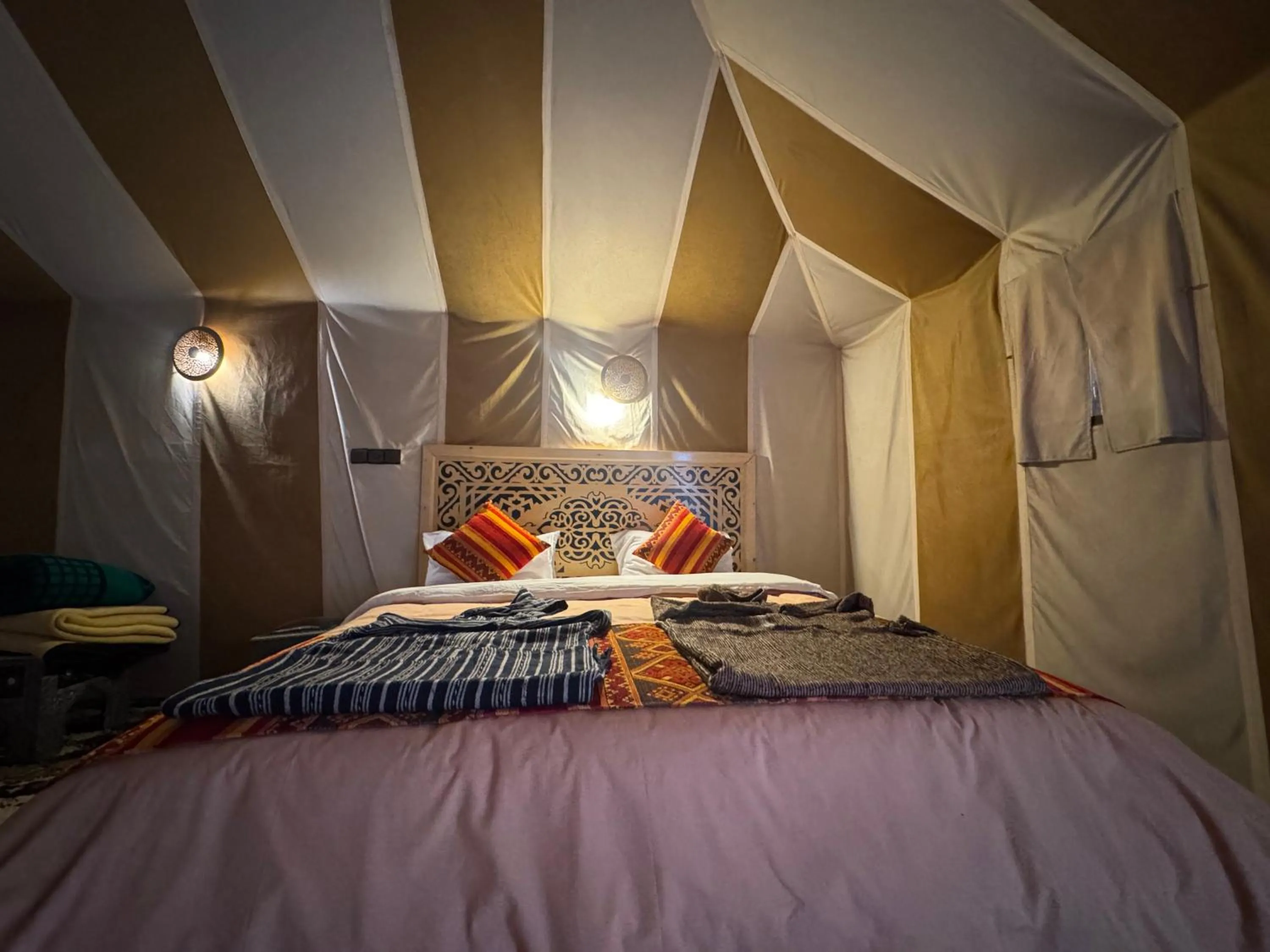 Bed in Hotel ksar merzouga
