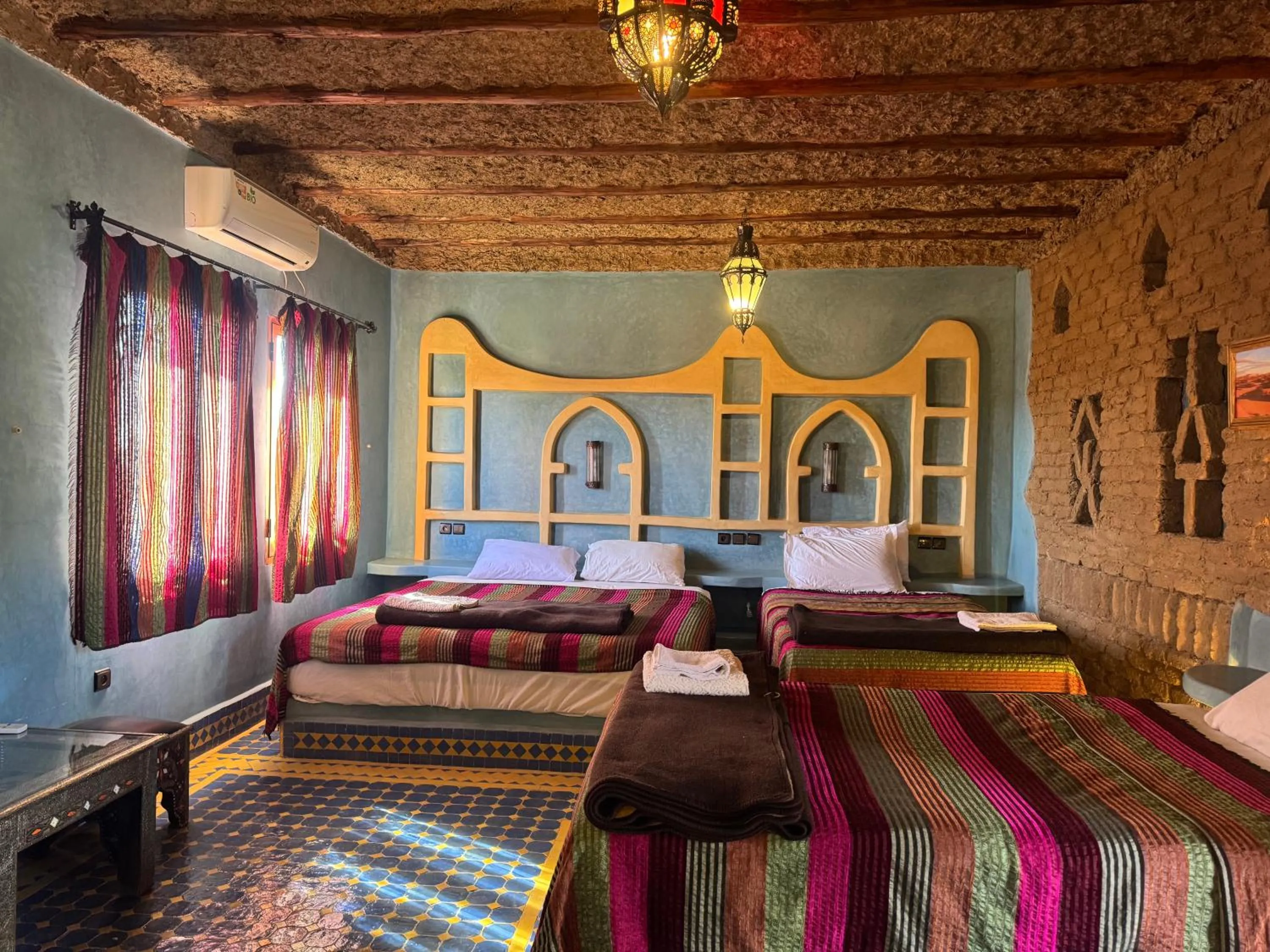 Bed in Hotel ksar merzouga
