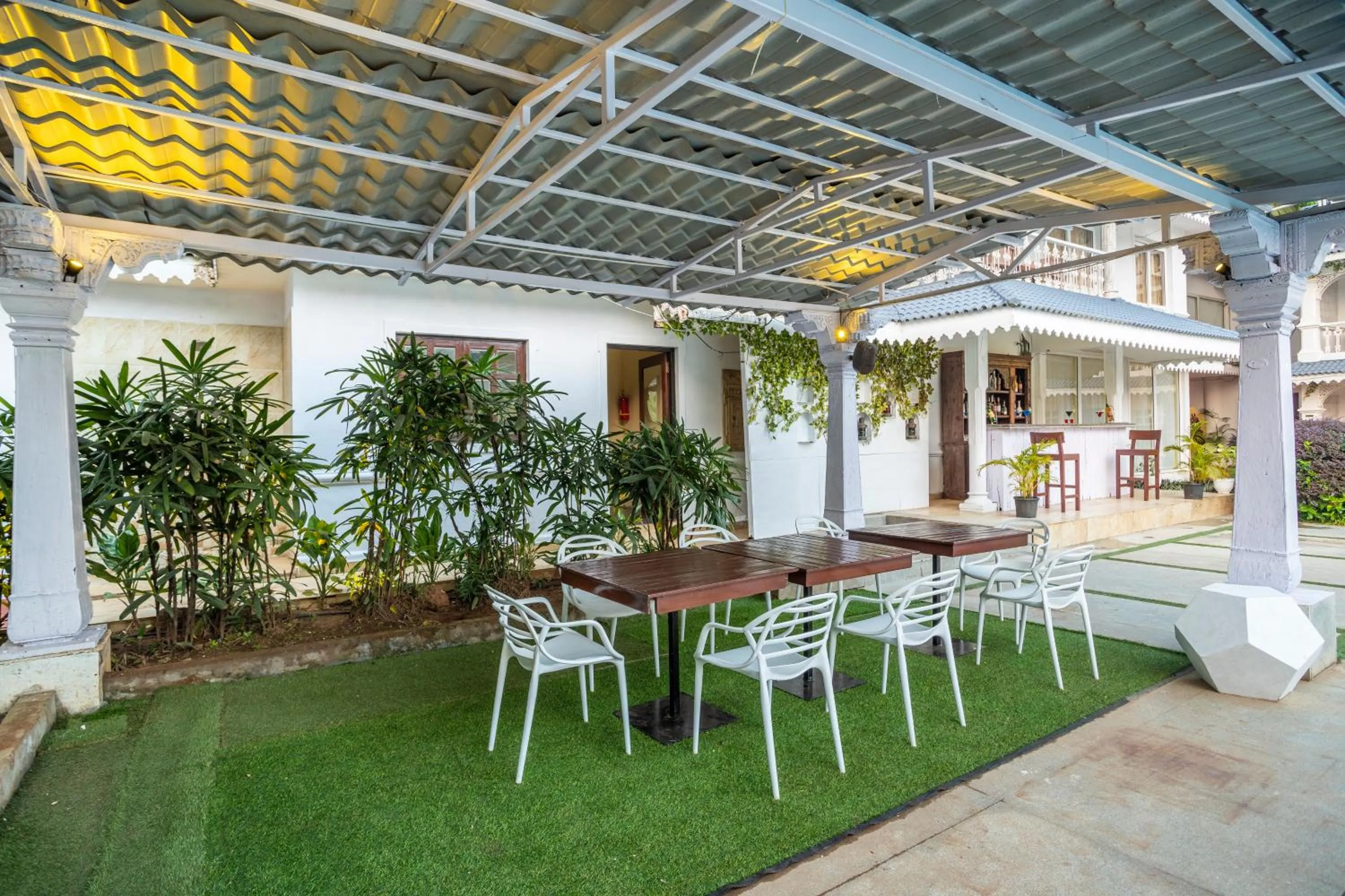 Natural landscape in Stone Wood Riverfront Resort, Siolim