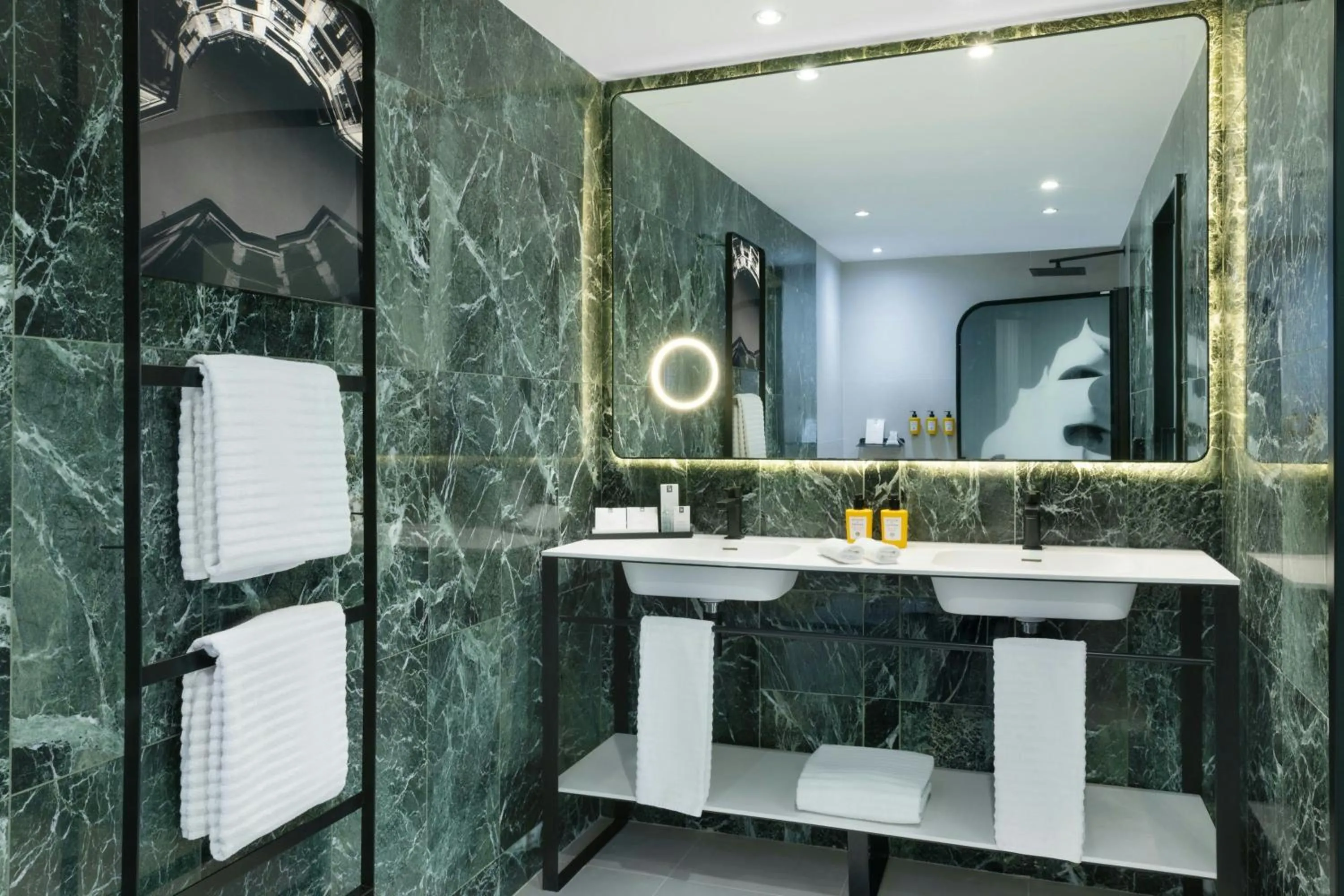 Bathroom in Renaissance Barcelona Hotel