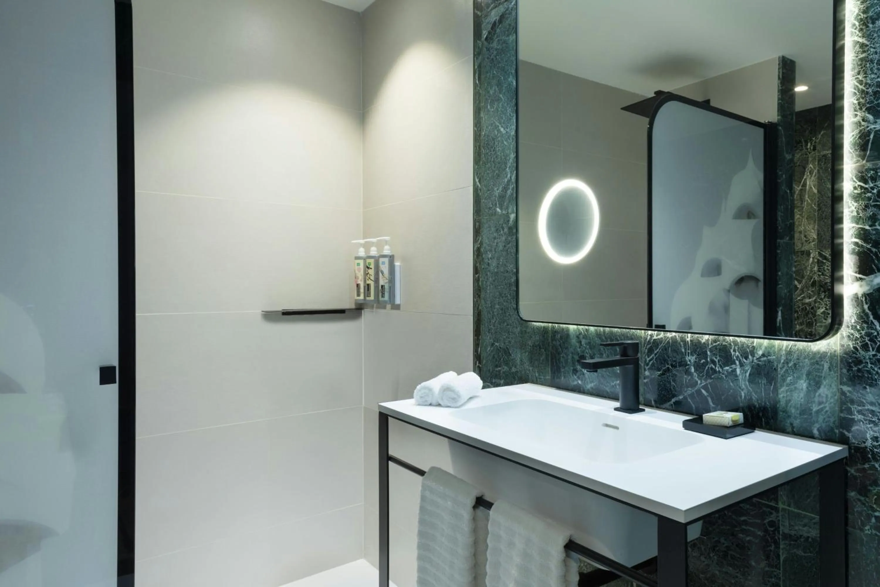 Bathroom in Renaissance Barcelona Hotel