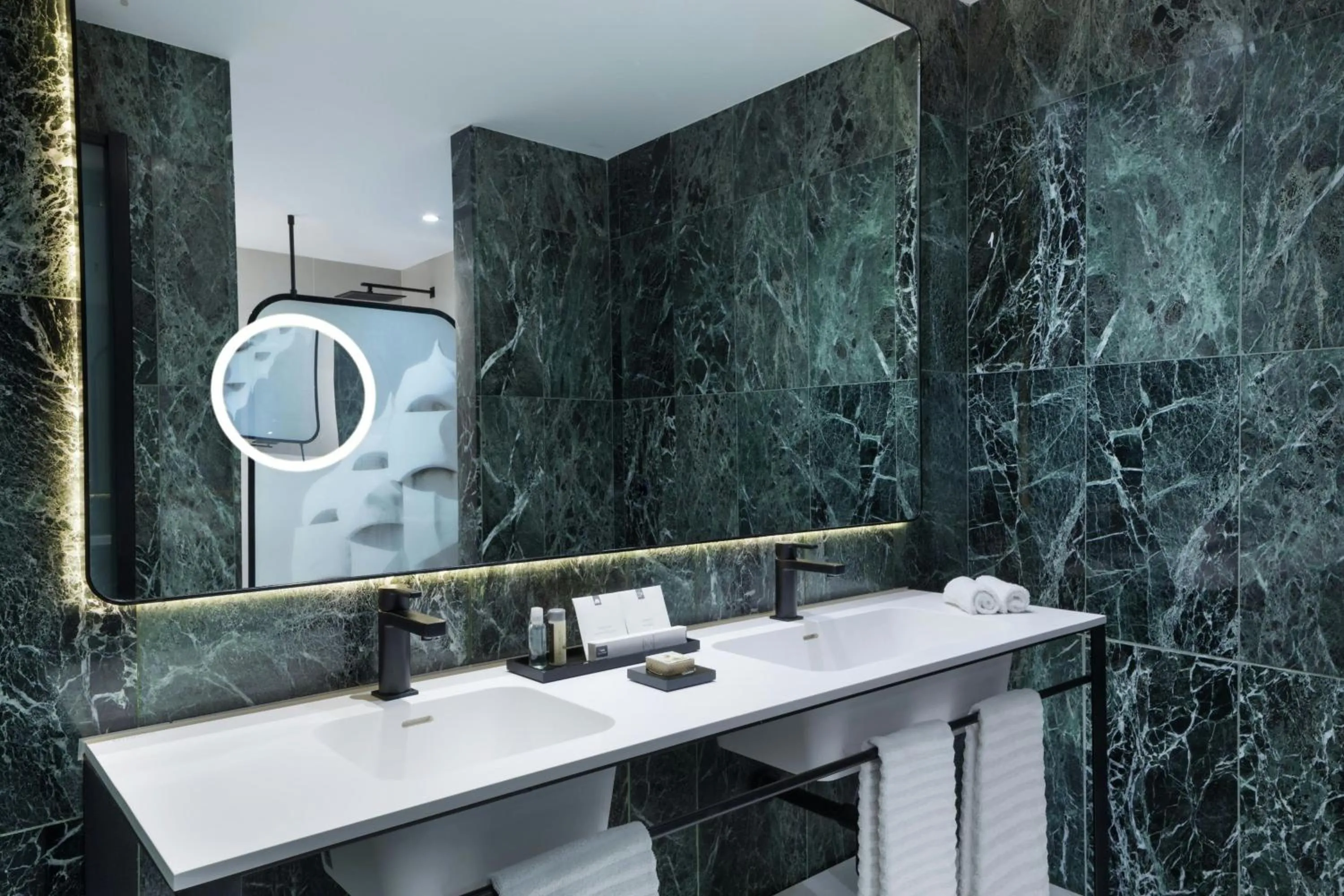 Bathroom in Renaissance Barcelona Hotel