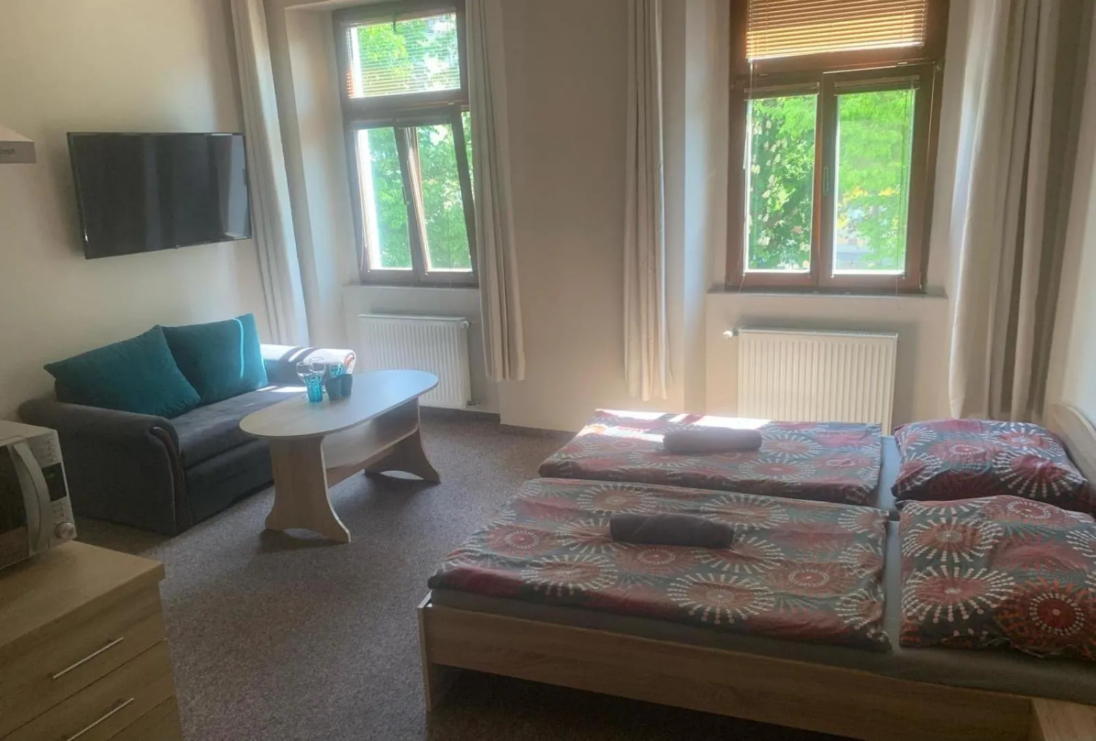 Bed in Thermal Apartments