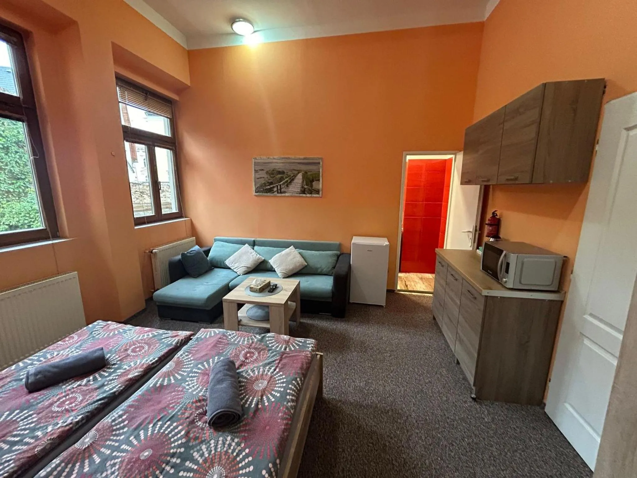 Bed in Thermal Apartments