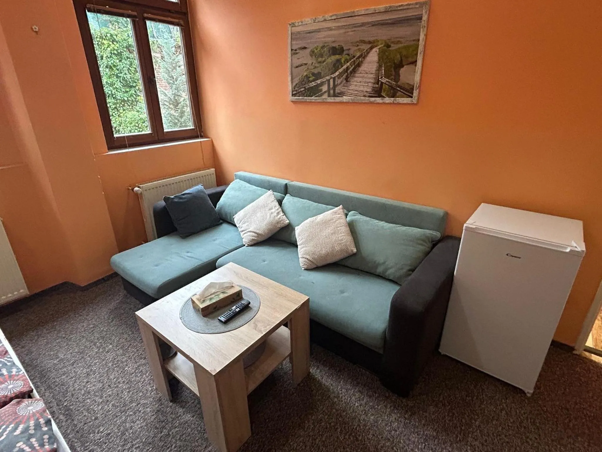 Seating area in Thermal Apartments