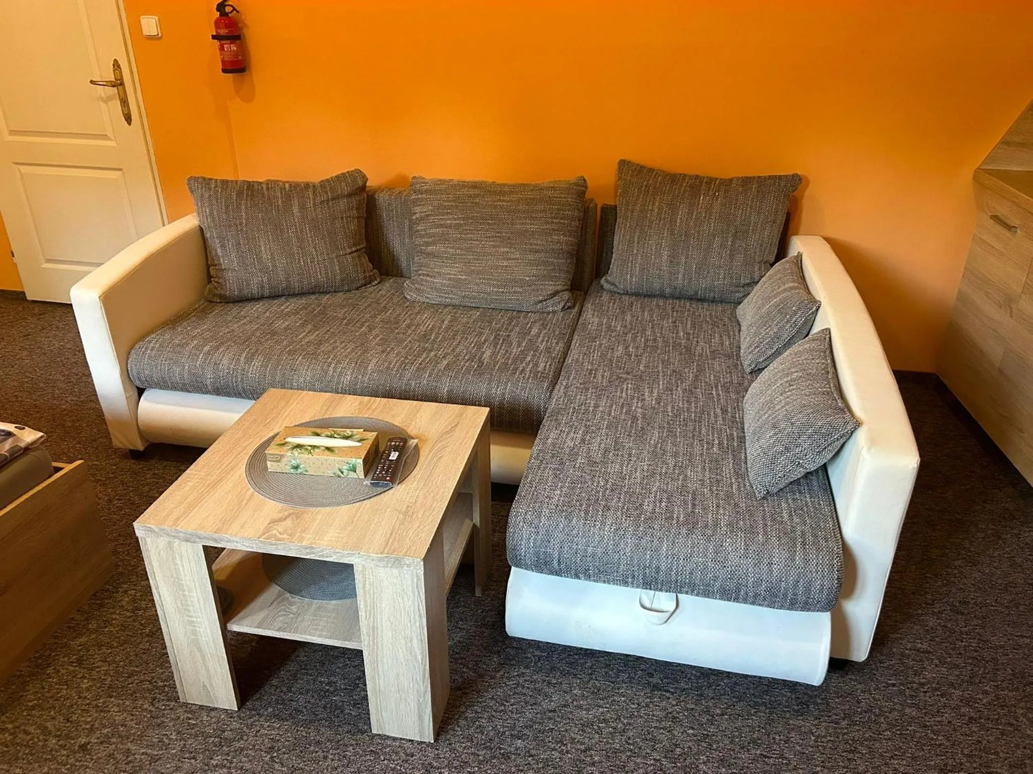 Seating area in Thermal Apartments