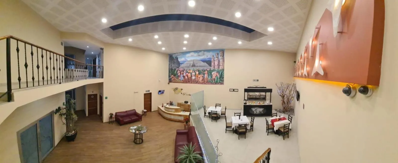 Lobby or reception in HOTEL PLAZA PACHUCA
