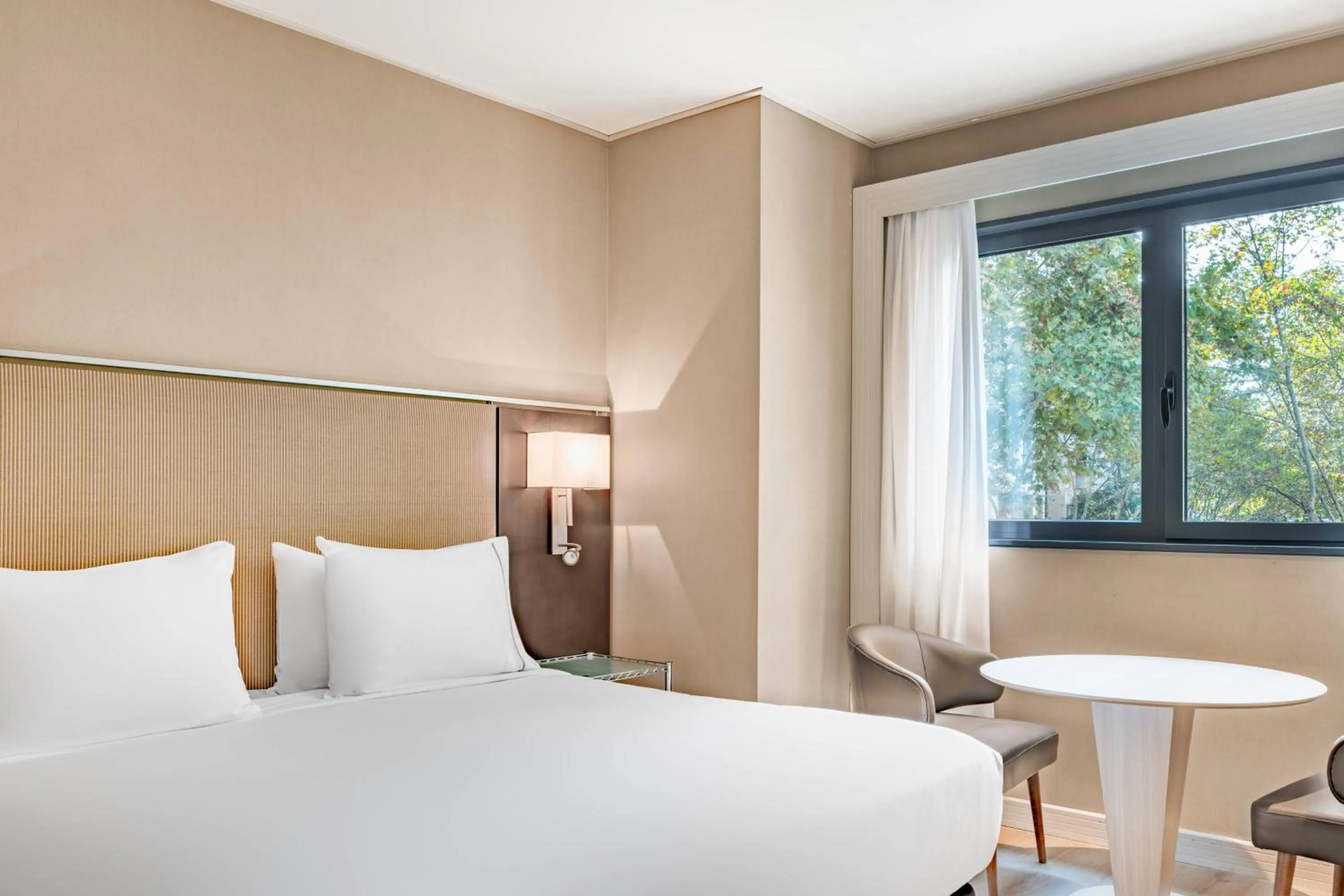 Photo of the whole room, Bed in AC Hotel Irla by Marriott