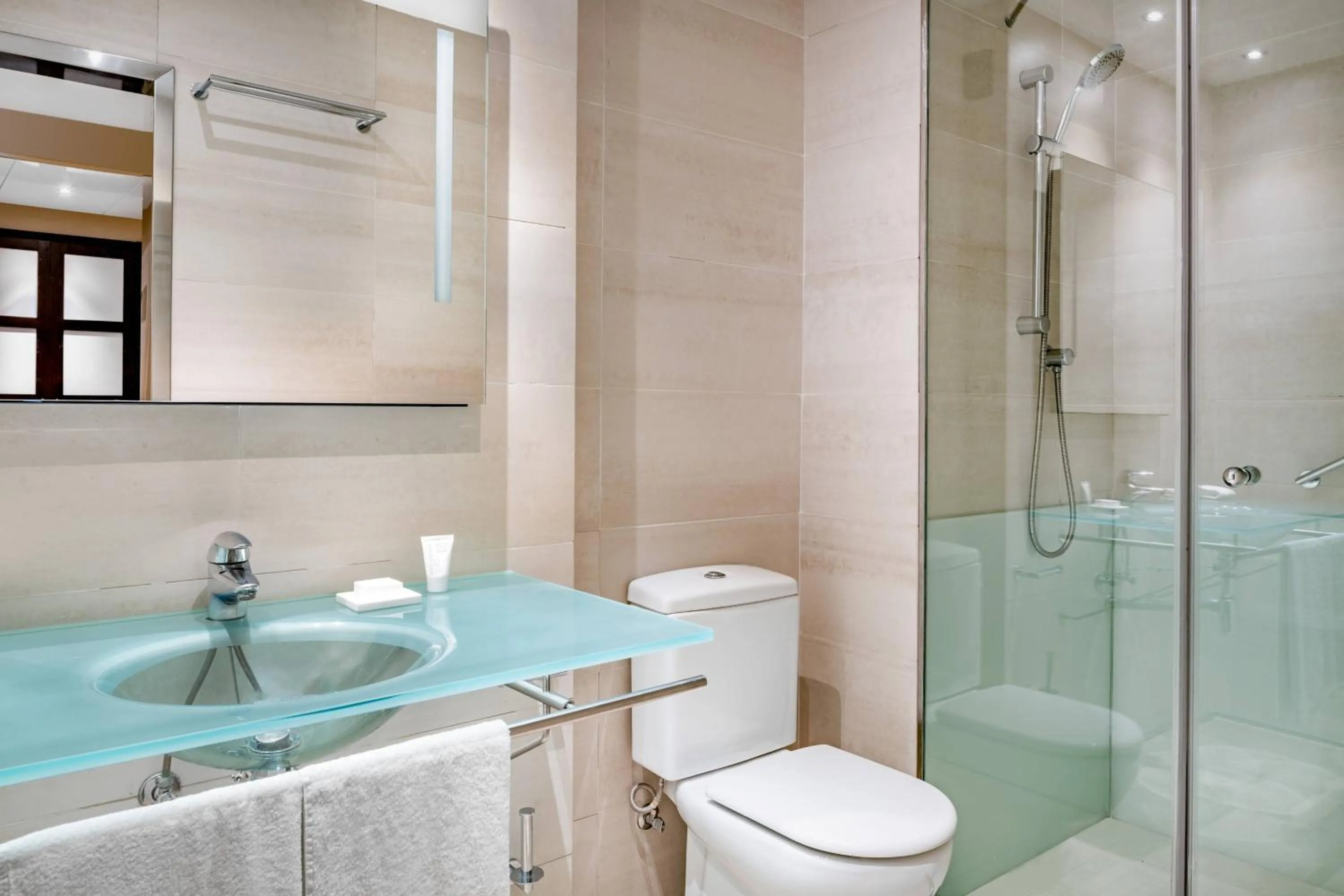 Bathroom in AC Hotel Irla by Marriott