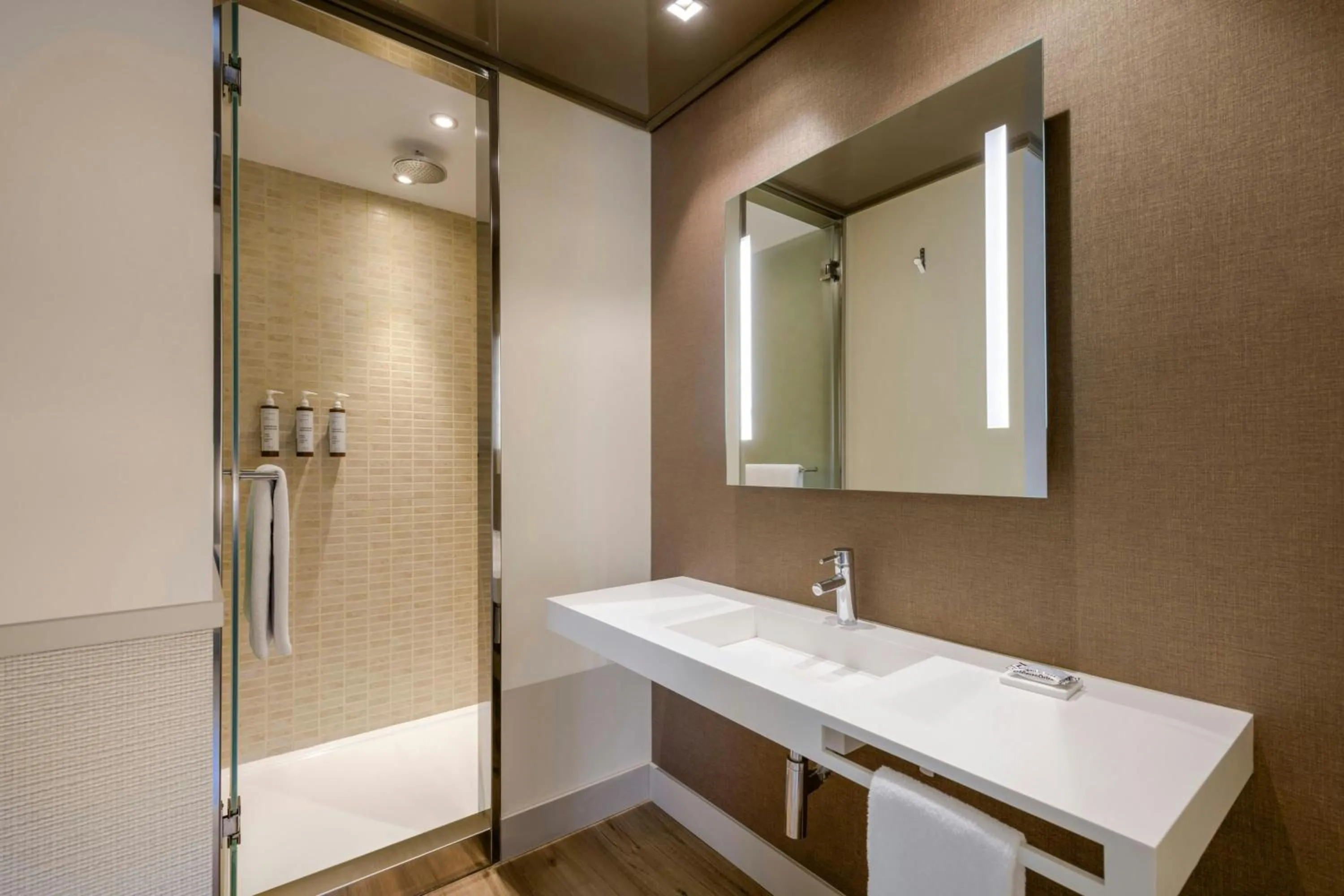 Bathroom in AC Hotel Los Vascos by Marriott