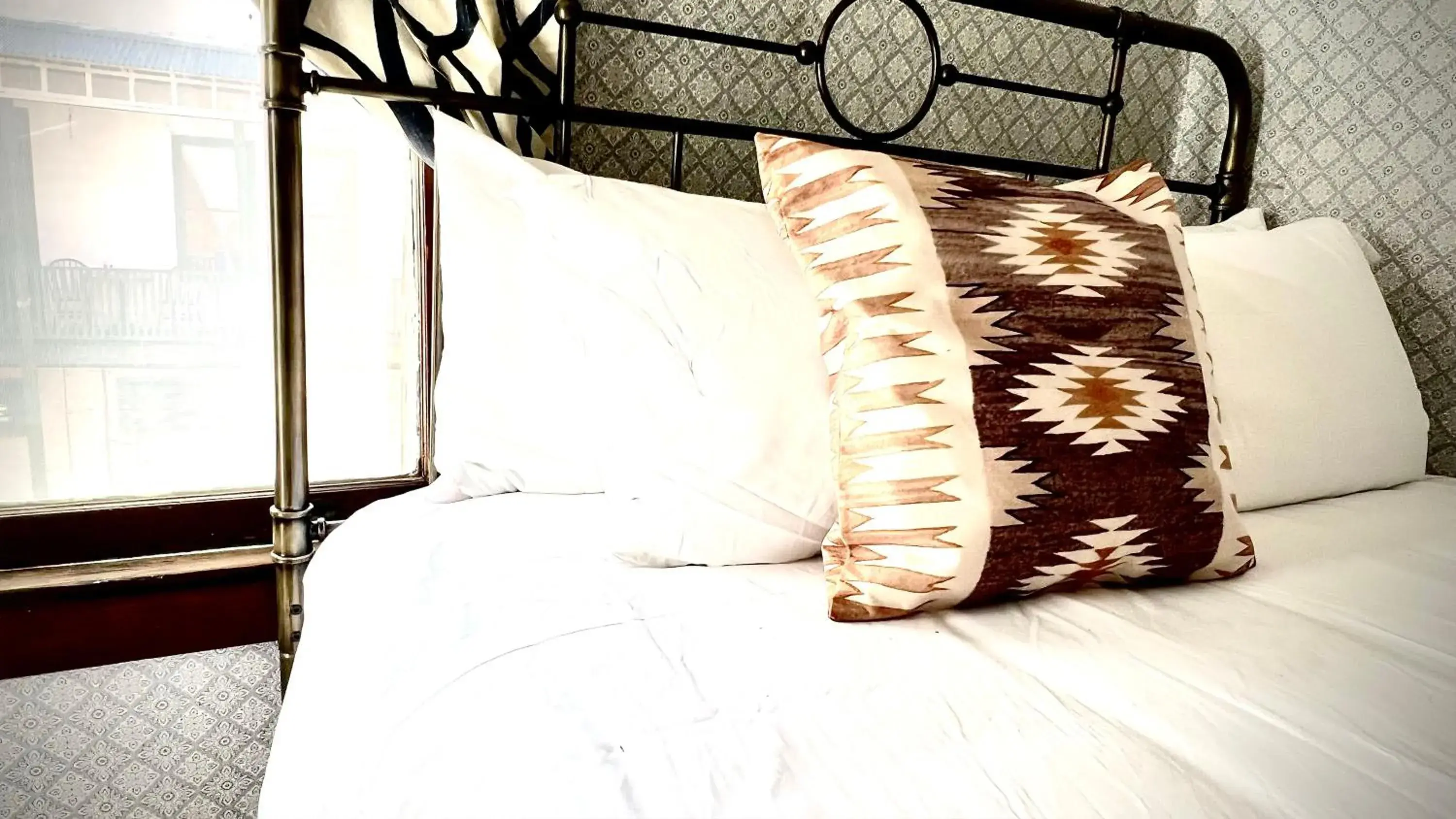 Queen Room with Shared Bathroom in Hotel La More at The Bisbee Inn Queen Room with Shared Bathroom in Hotel La More at The Bisbee Inn