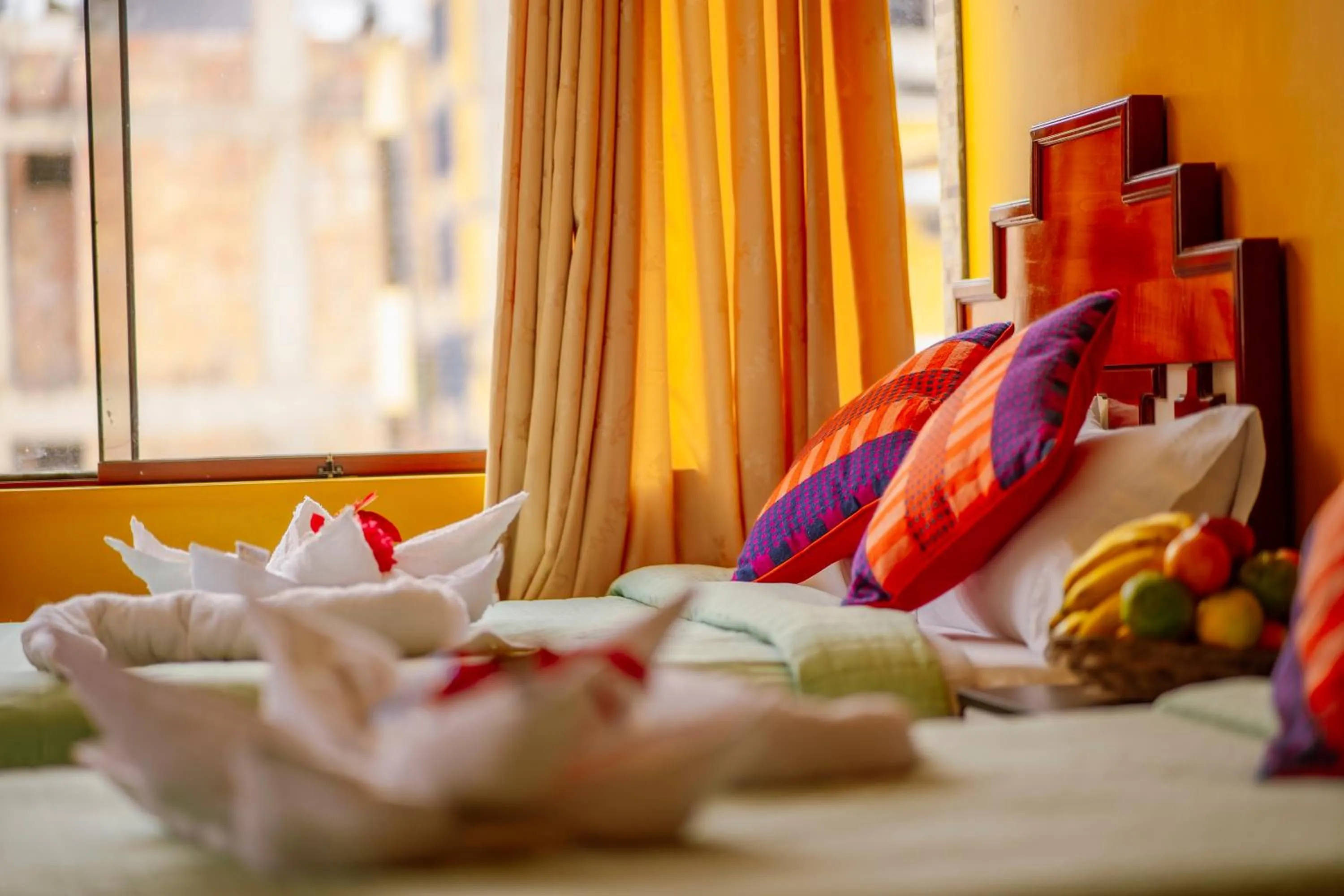 Bed in Yacumama Santa Teresa