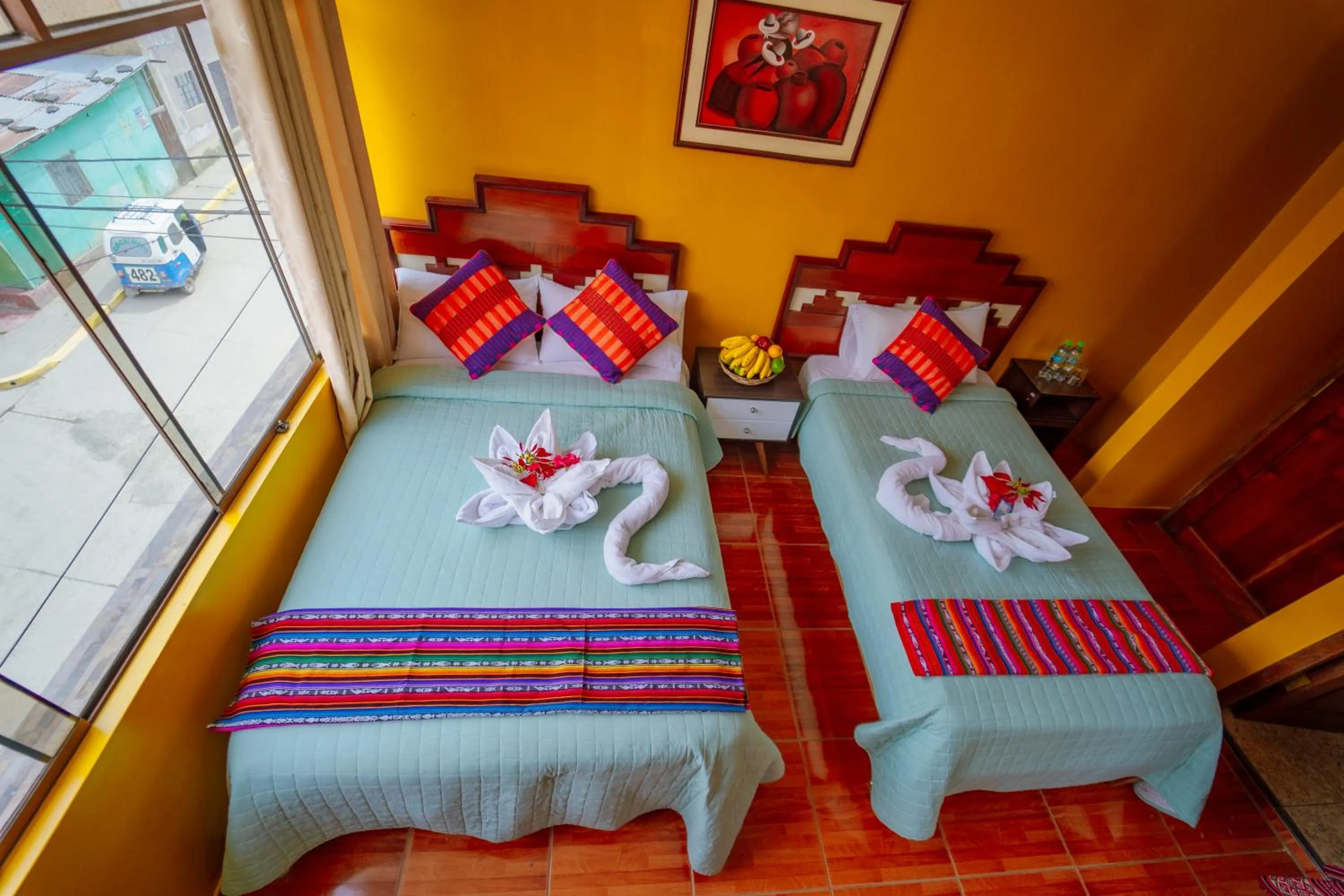 Bed in Yacumama Santa Teresa