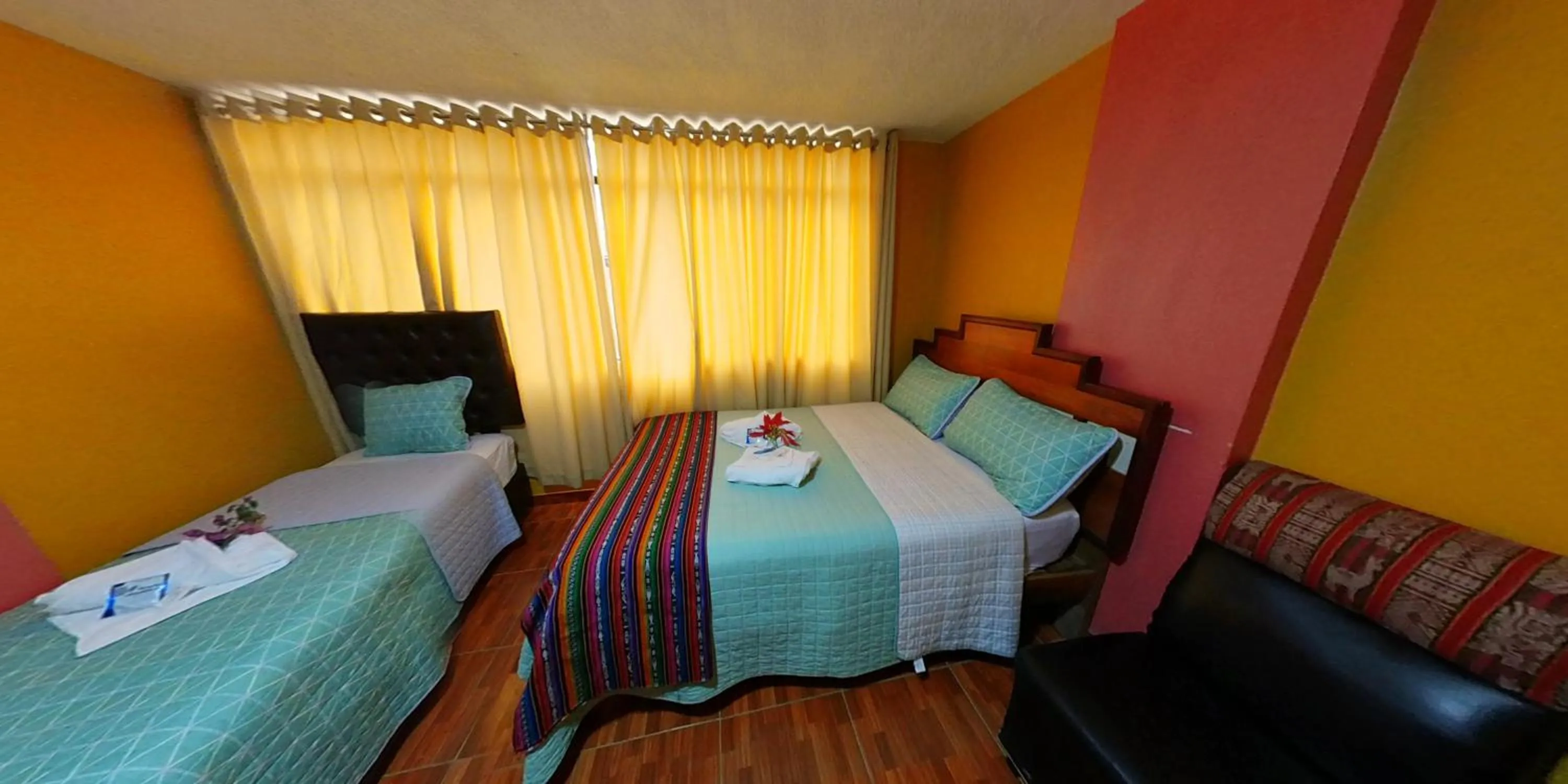 Bed in Yacumama Santa Teresa