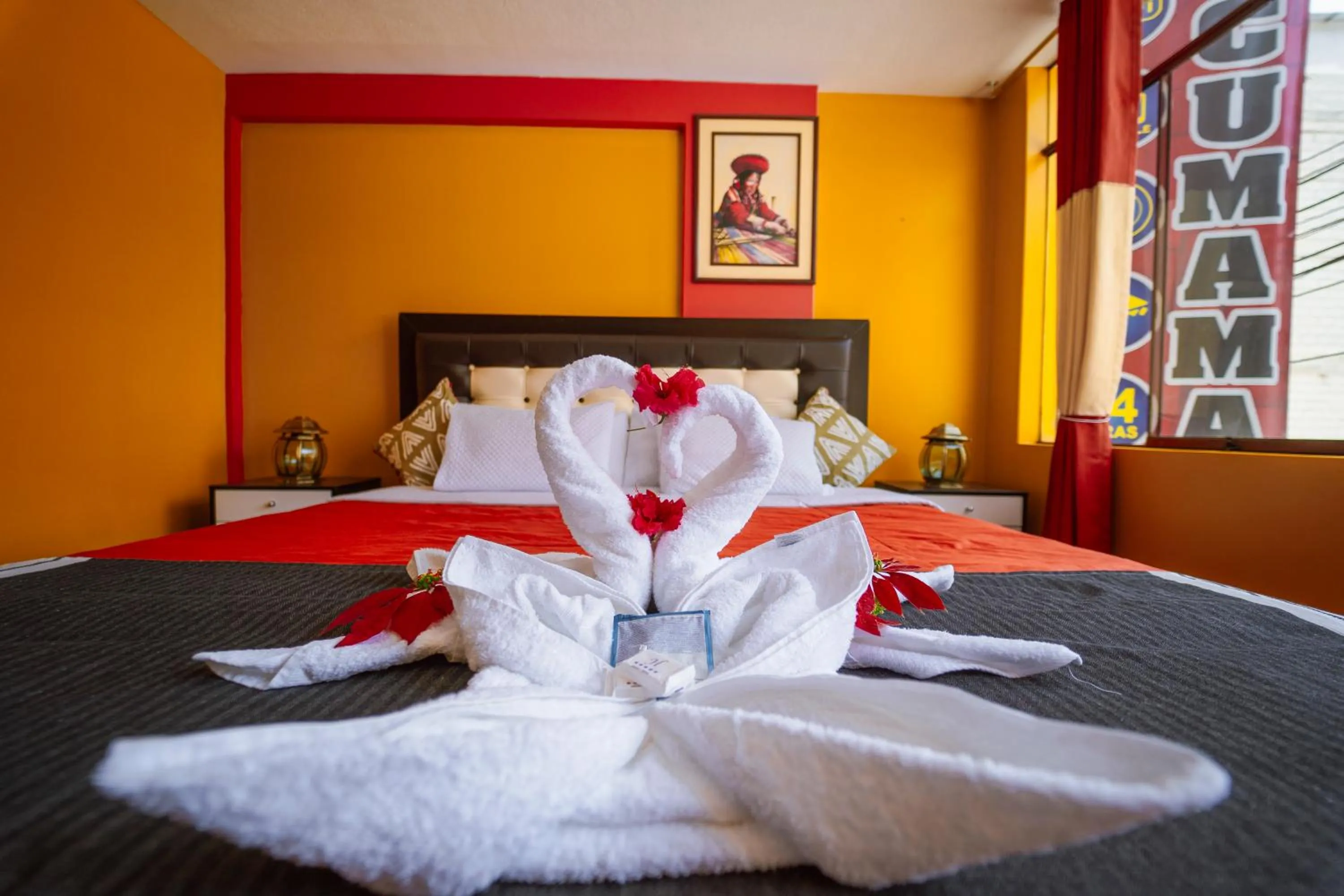 Bed in Yacumama Santa Teresa